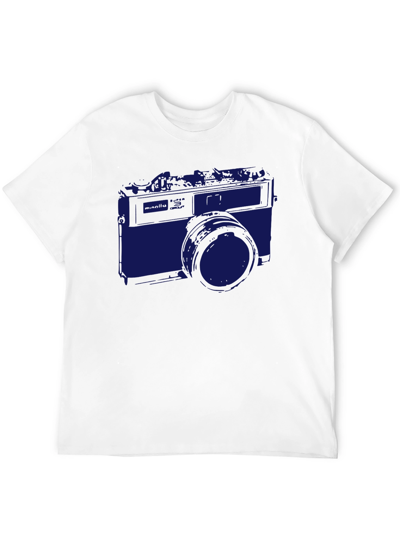 Black Retro Camera Graphic Tee - Classic Style view 12