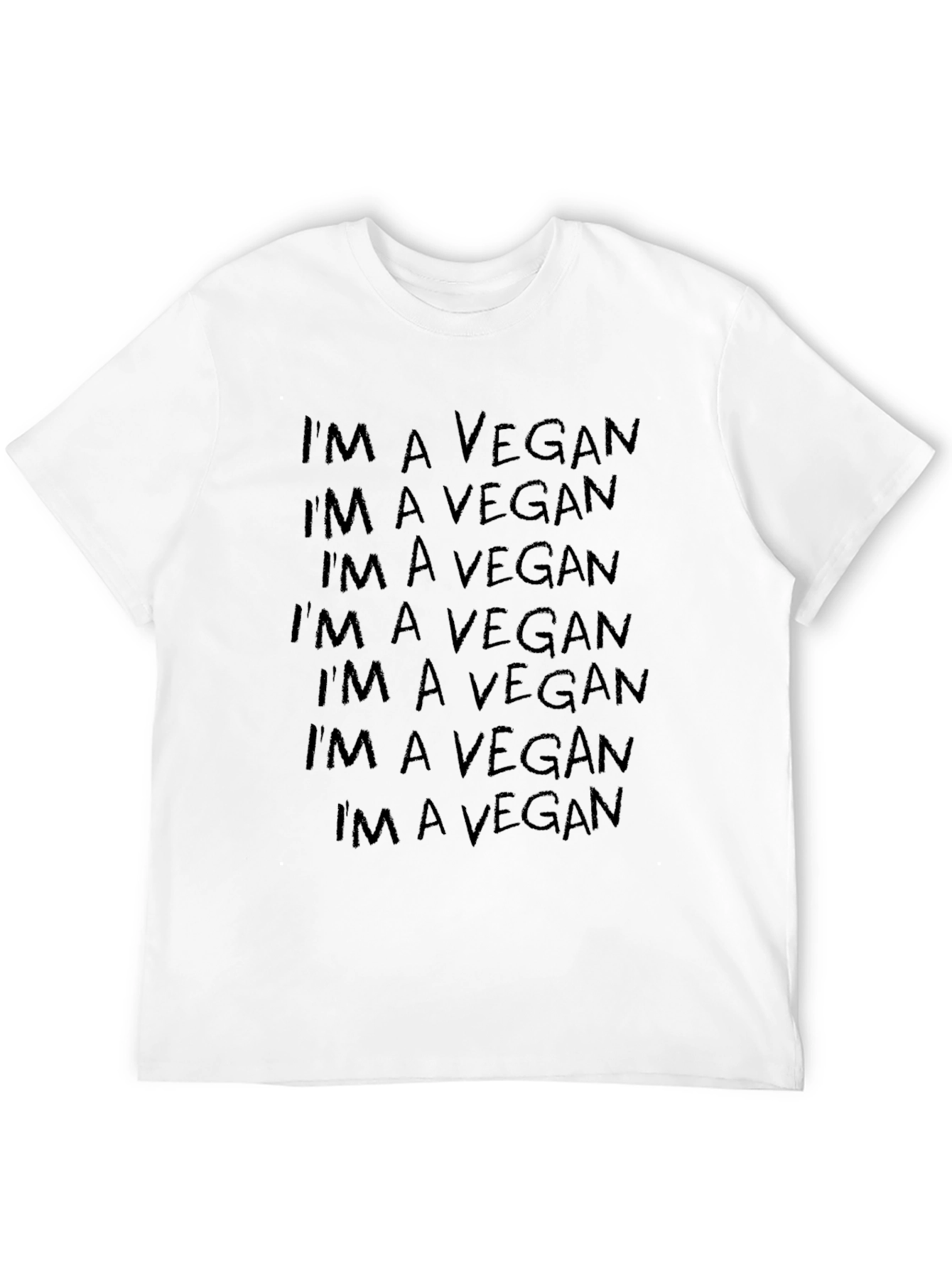 I'm A Vegan Graphic T-Shirt - 12
