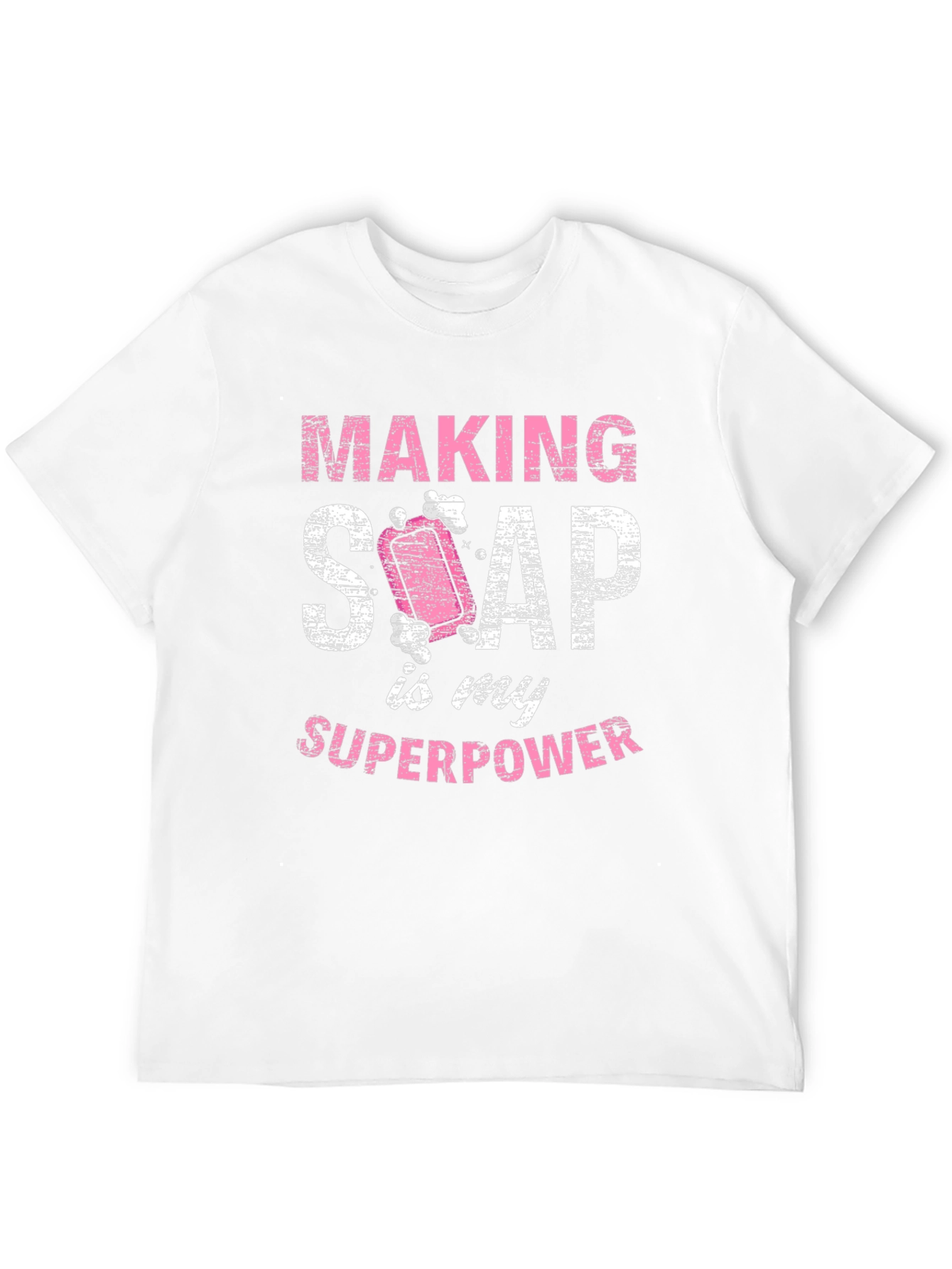 Black Making Soap is My Superpower T-Shirt view 12