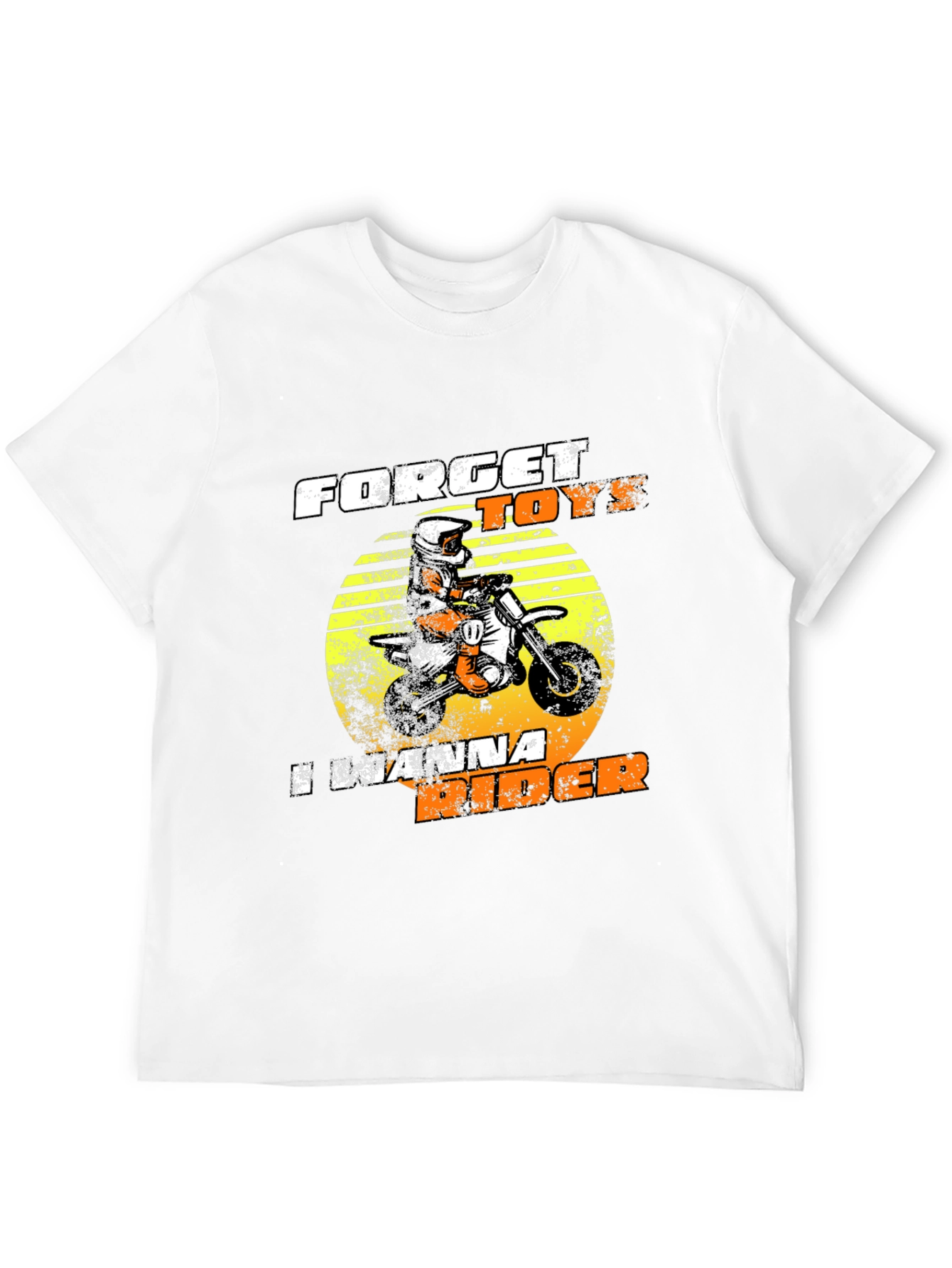 Black Forget Toys I Wanna Rider Graphic Tee view 12