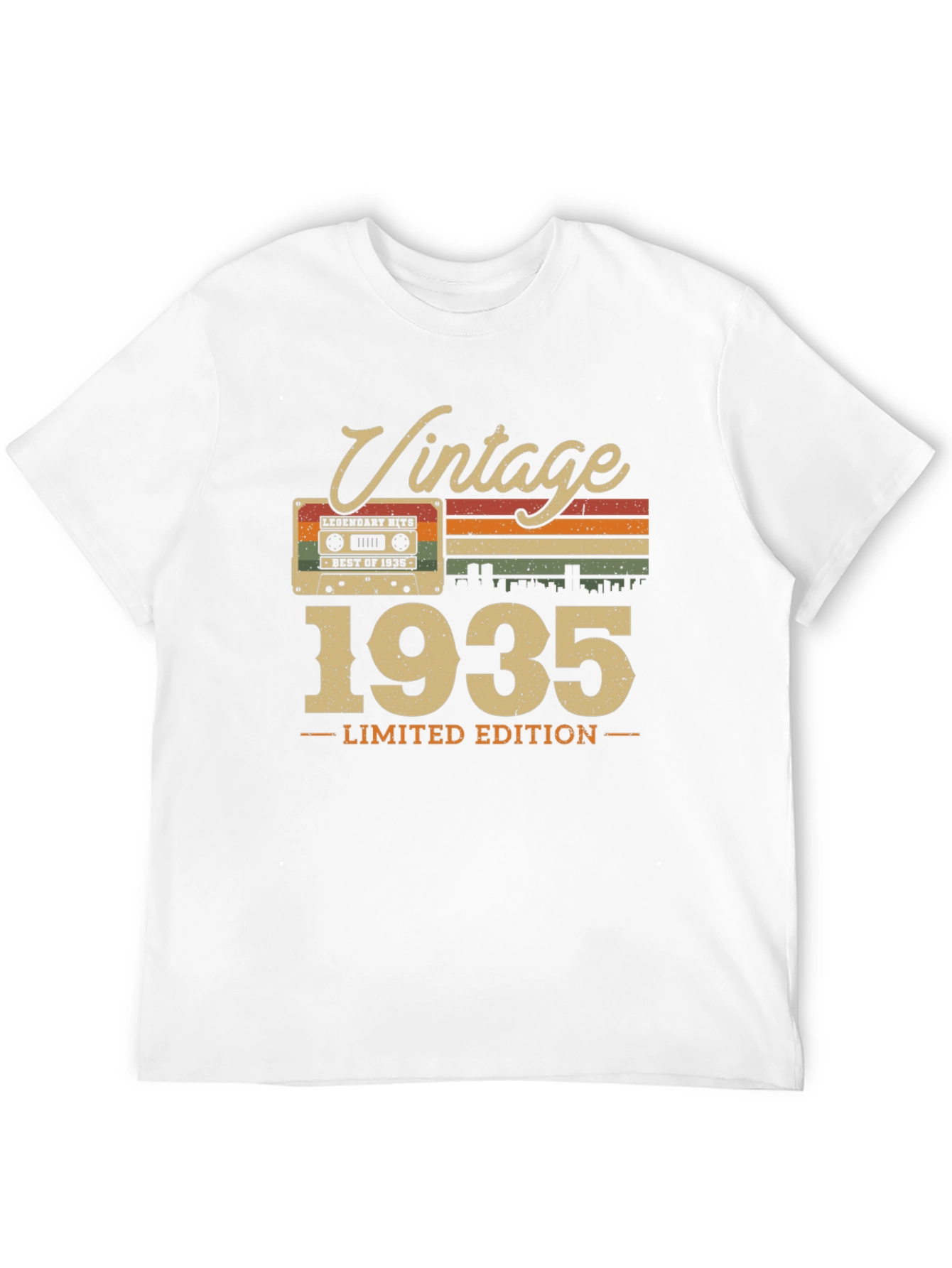 Black Vintage 1935 Limited Edition T-Shirt view 12
