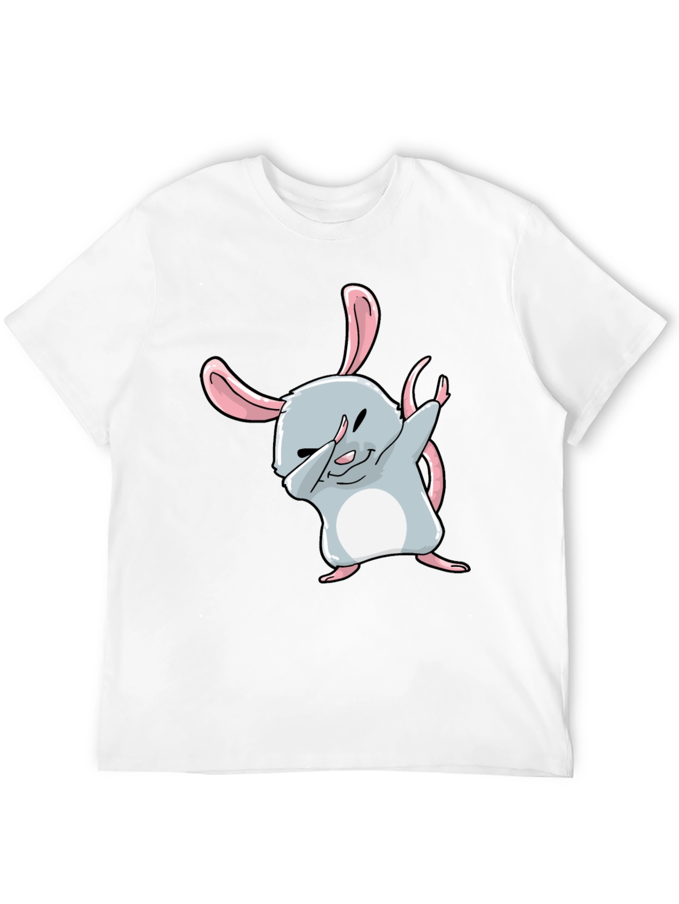 Black Dabbing Hamster Graphic Tee - Cool & Trendy view 12