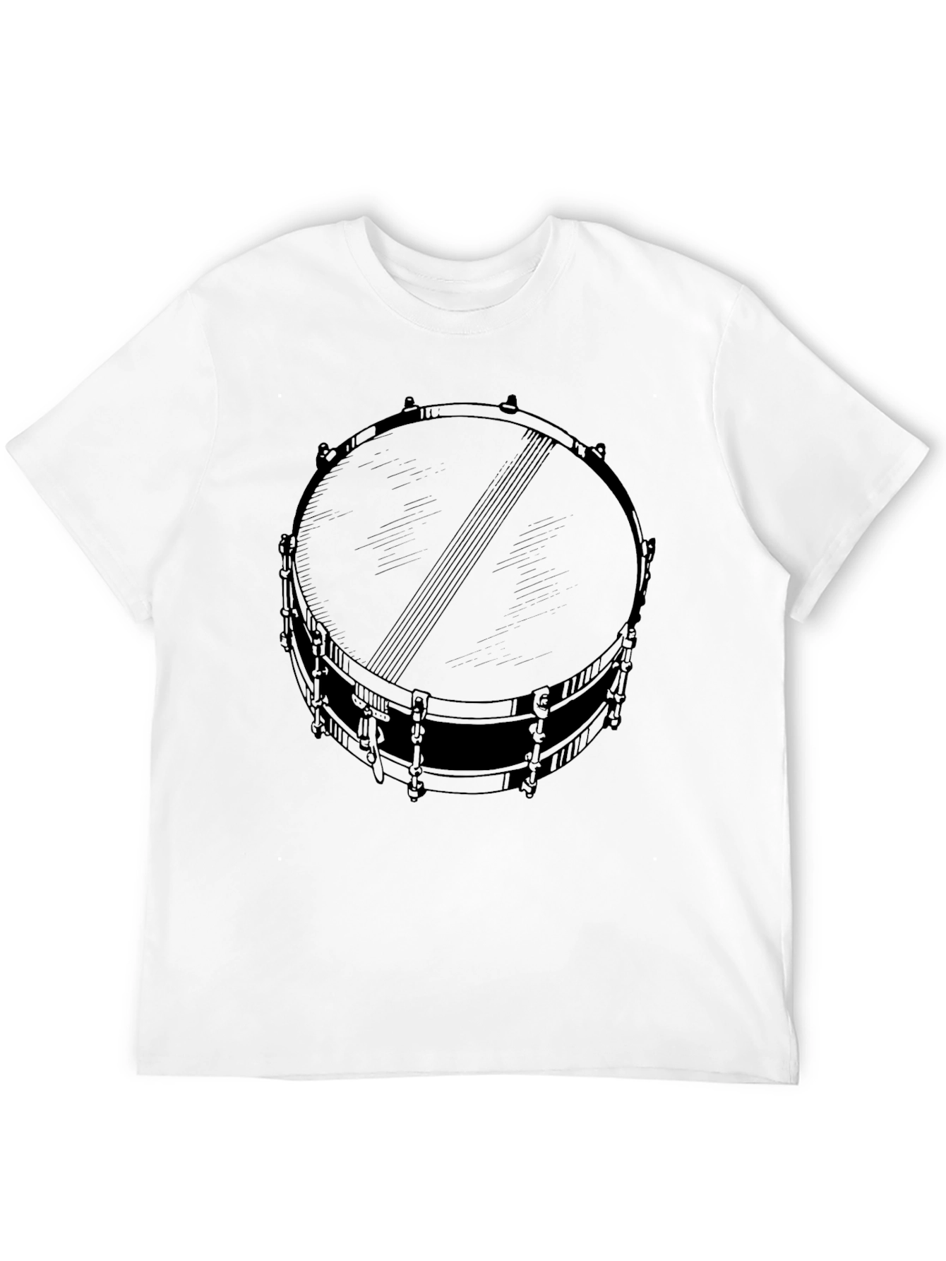 Black Drum Graphic T-Shirt - Music Lover Tee view 12