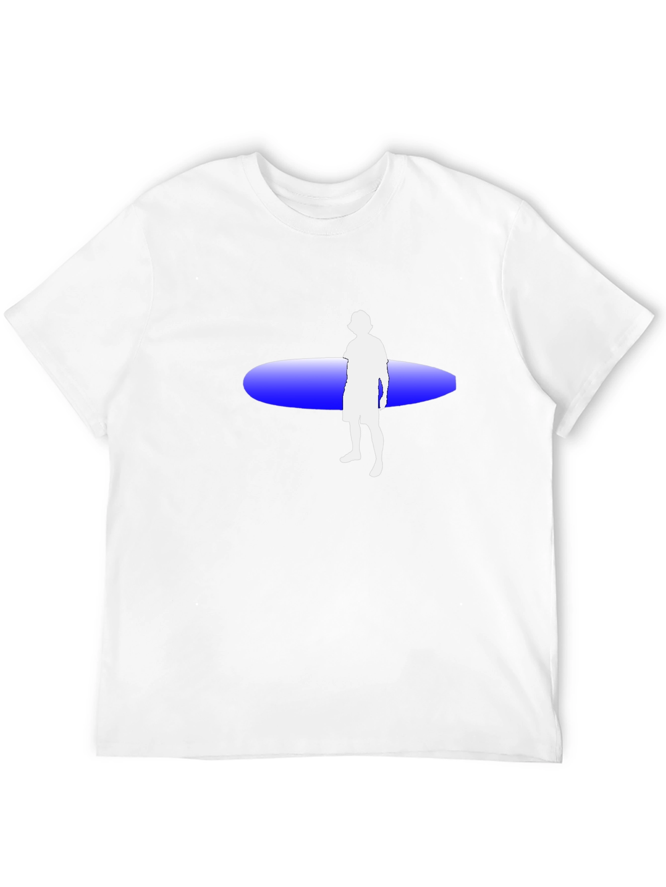 Black Surfer Graphic Tee - Black Cotton T-Shirt view 12