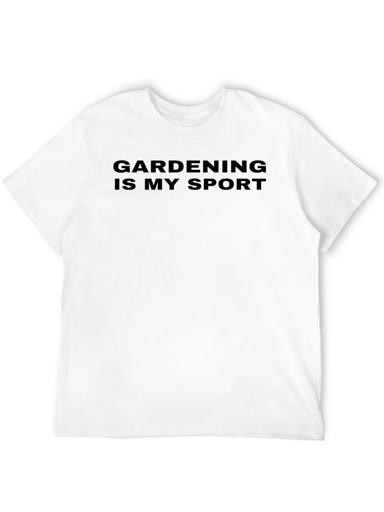 Black Gardening is My Sport T-Shirt view 12