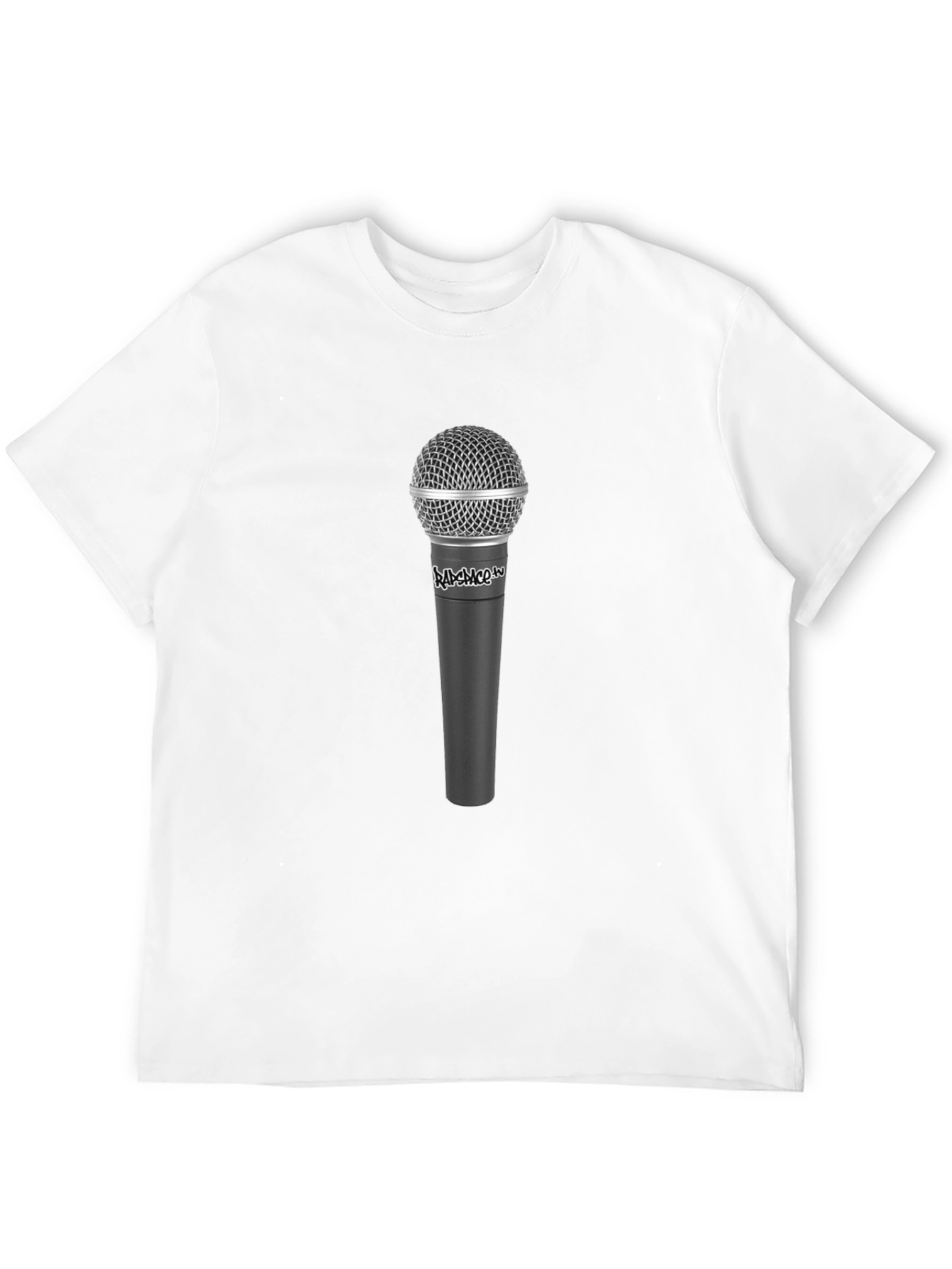 Black Black Microphone Graphic Tee - Music Lover Shirt view 12