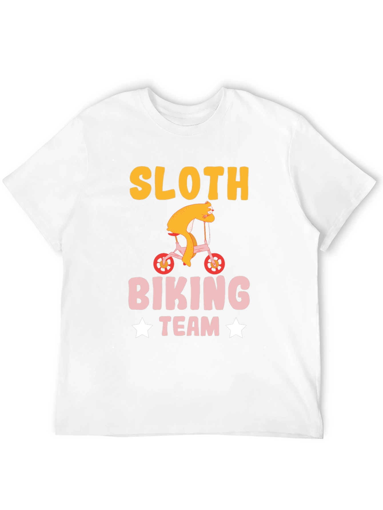 Black Sloth Biking Team T-Shirt Funny Sloth Tee view 12