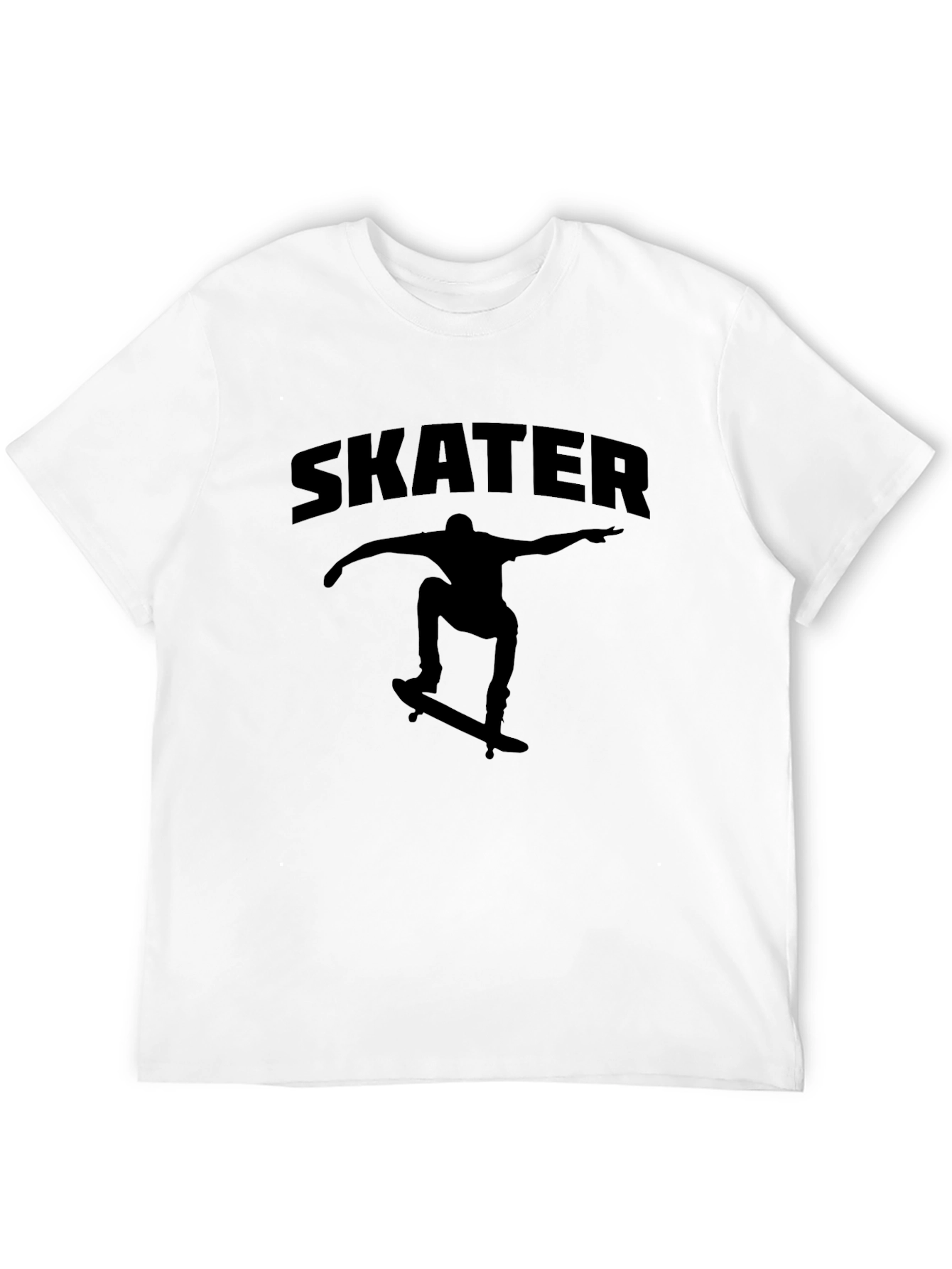 Black Skater Graphic Tee - Ride On! view 12