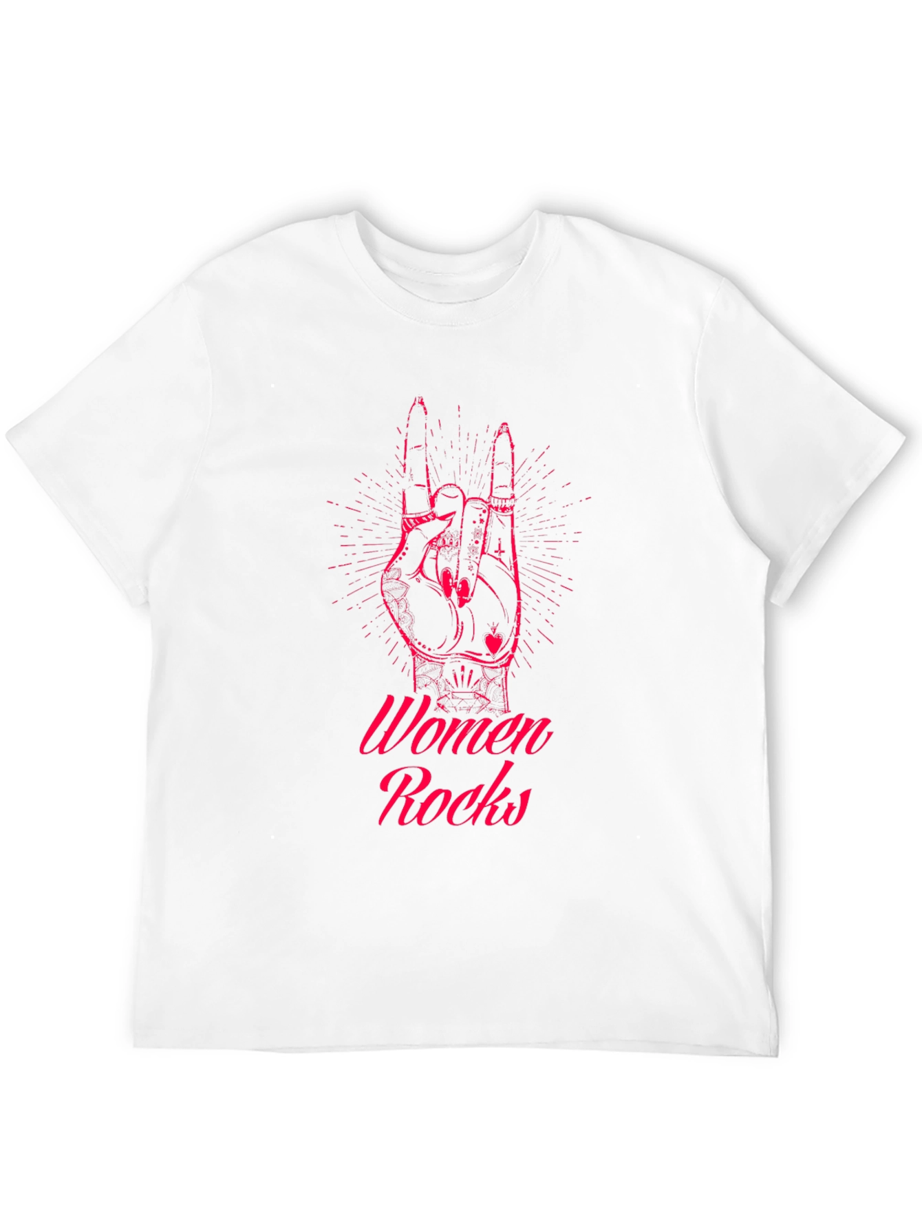 Black Women Rocks Graphic T-Shirt view 12