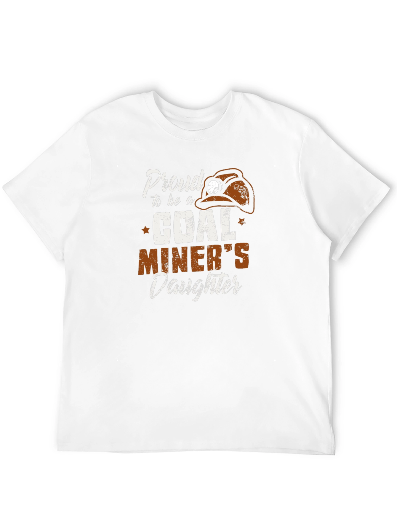 Black Proud Coal Miner's Daughter T-Shirt - Black view 12