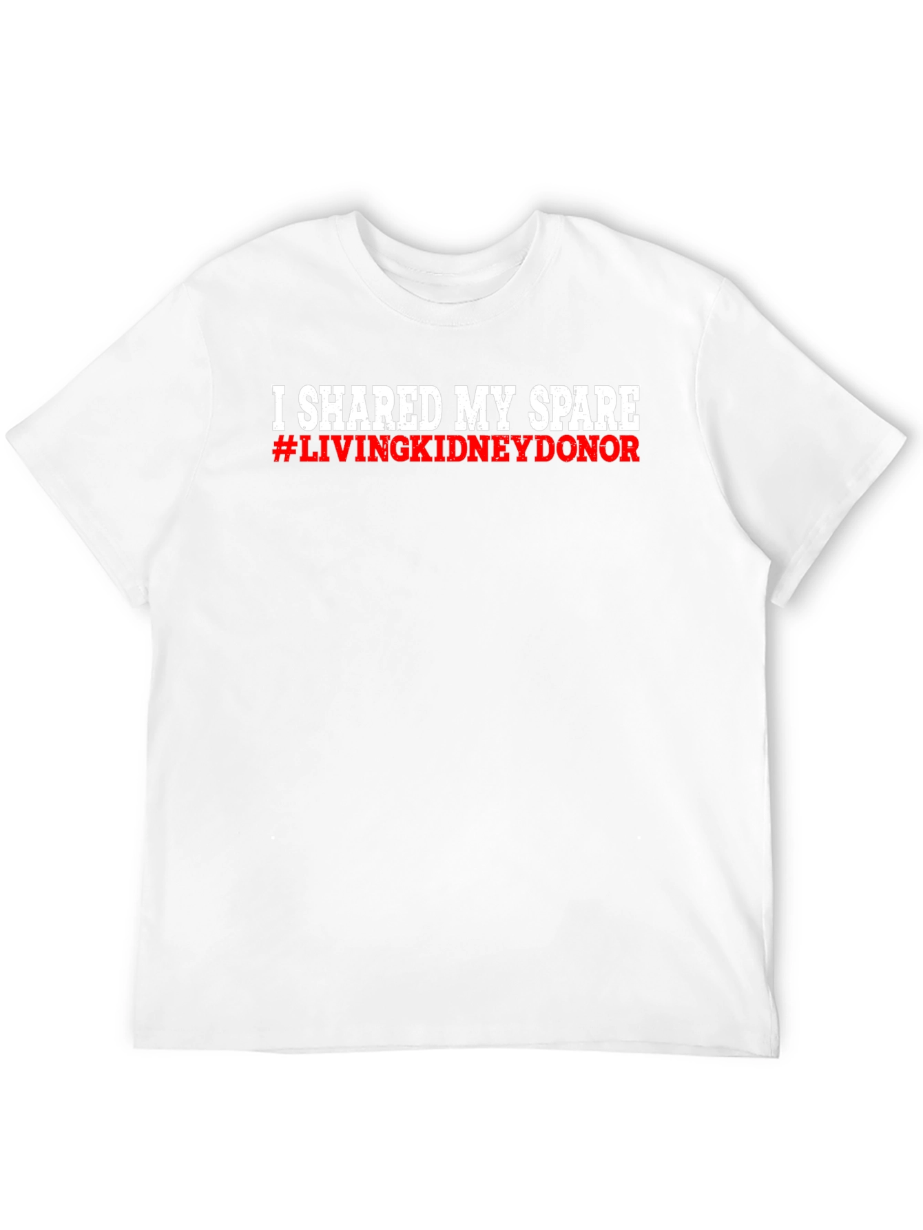 Black Living Kidney Donor T-Shirt - I Shared My Spare view 12