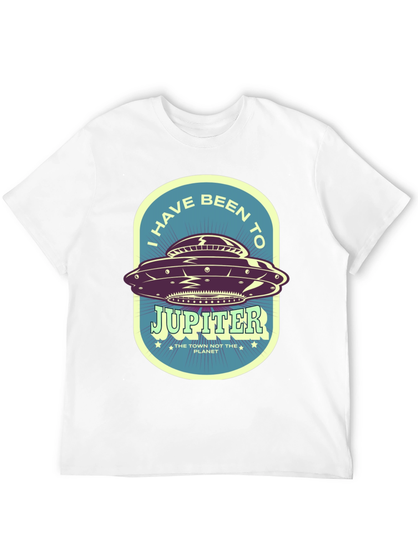 Black I Have Been to Jupiter T-Shirt view 12