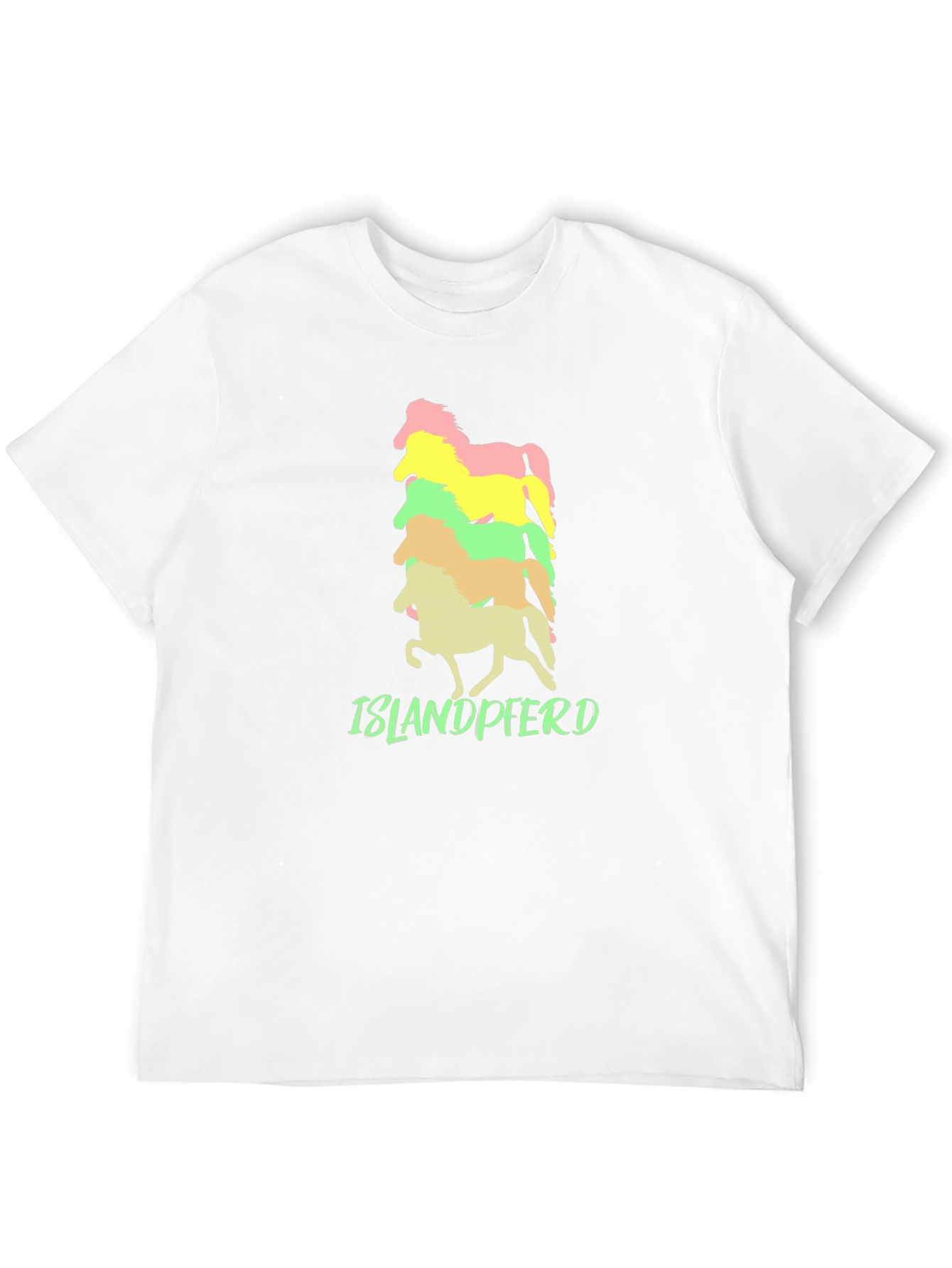 Black Islandpferd Horse T-Shirt - Stacked Design view 12