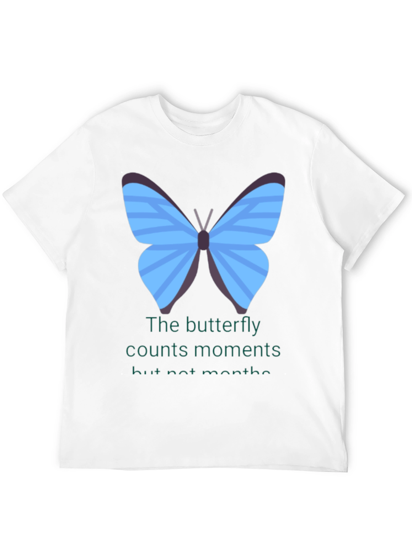 Black Butterfly Moments T-Shirt view 12