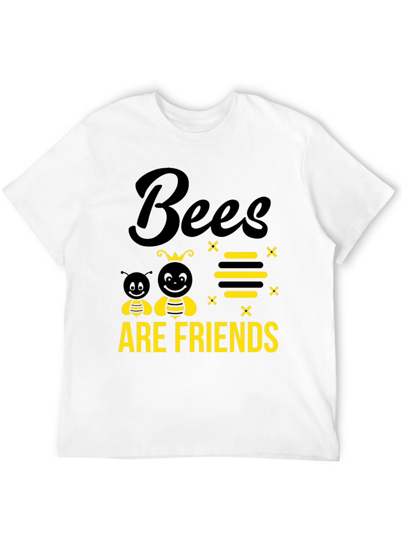 Bees Are Friends Graphic Tee - 12