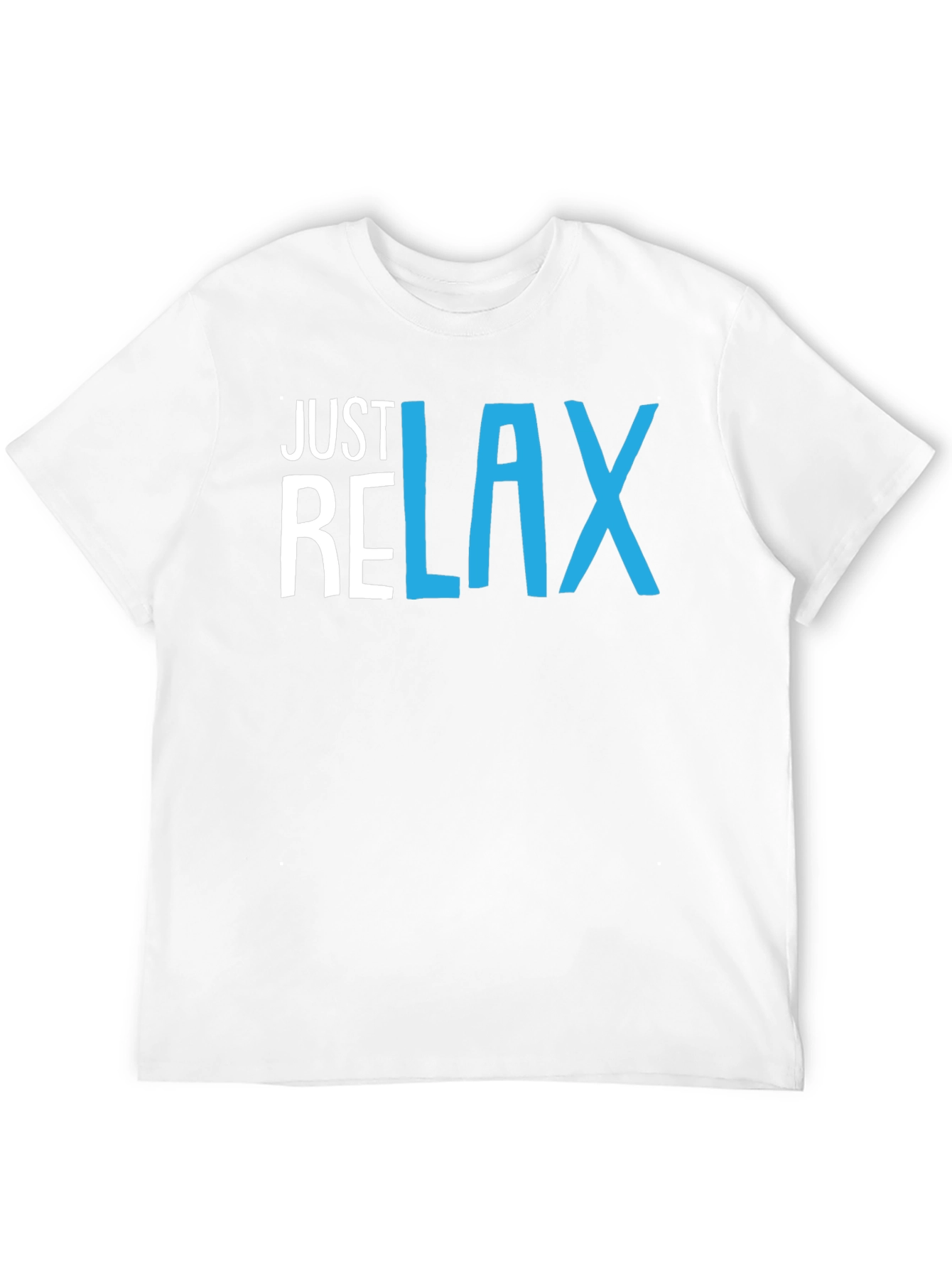 Black Just Relax Black Graphic Tee view 12