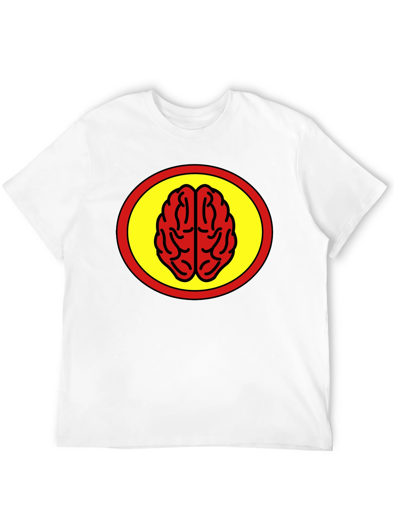 Black Brain Power T-Shirt - Bold Graphic Tee view 12