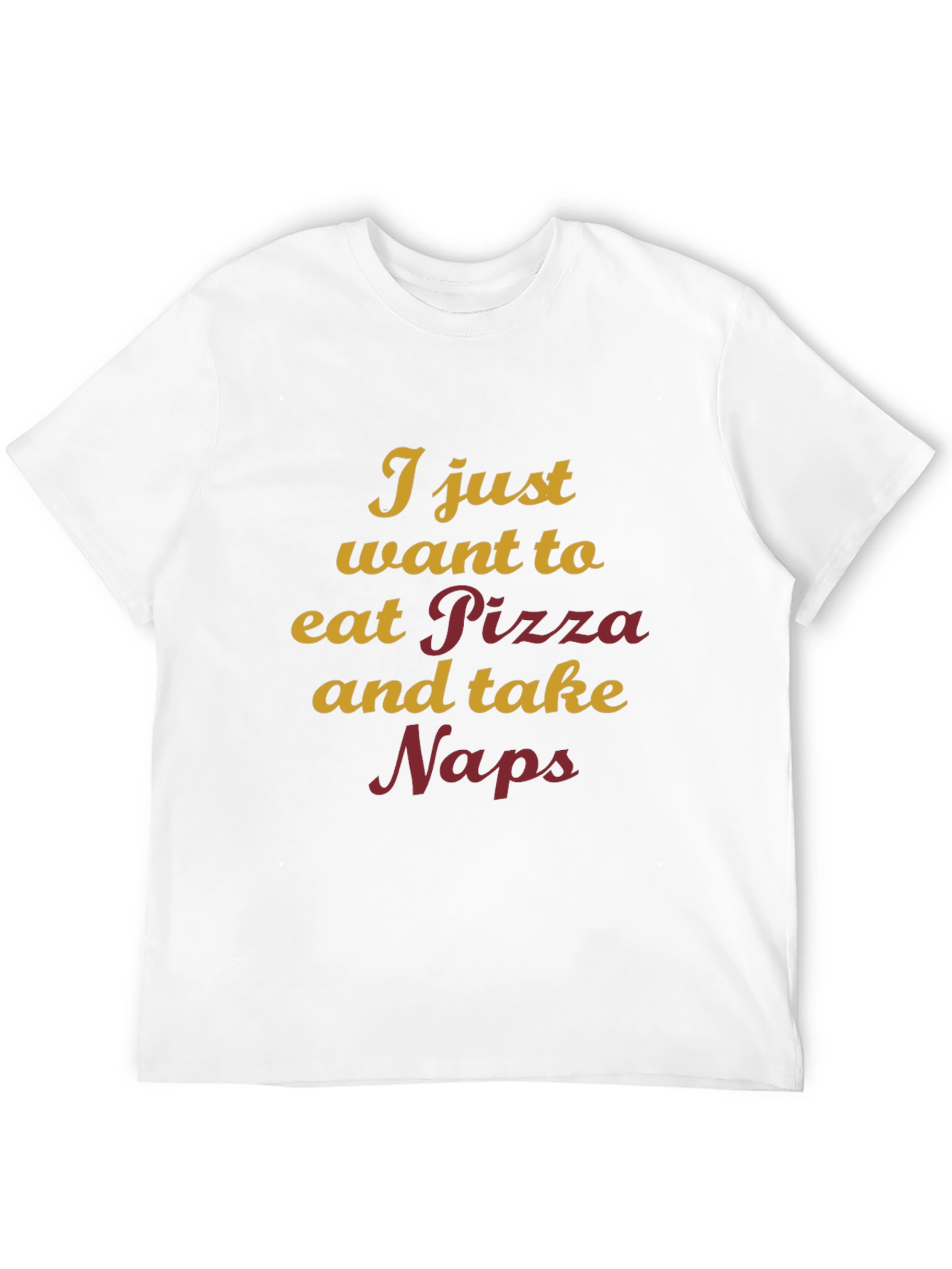 Black Pizza and Naps Graphic Tee view 12