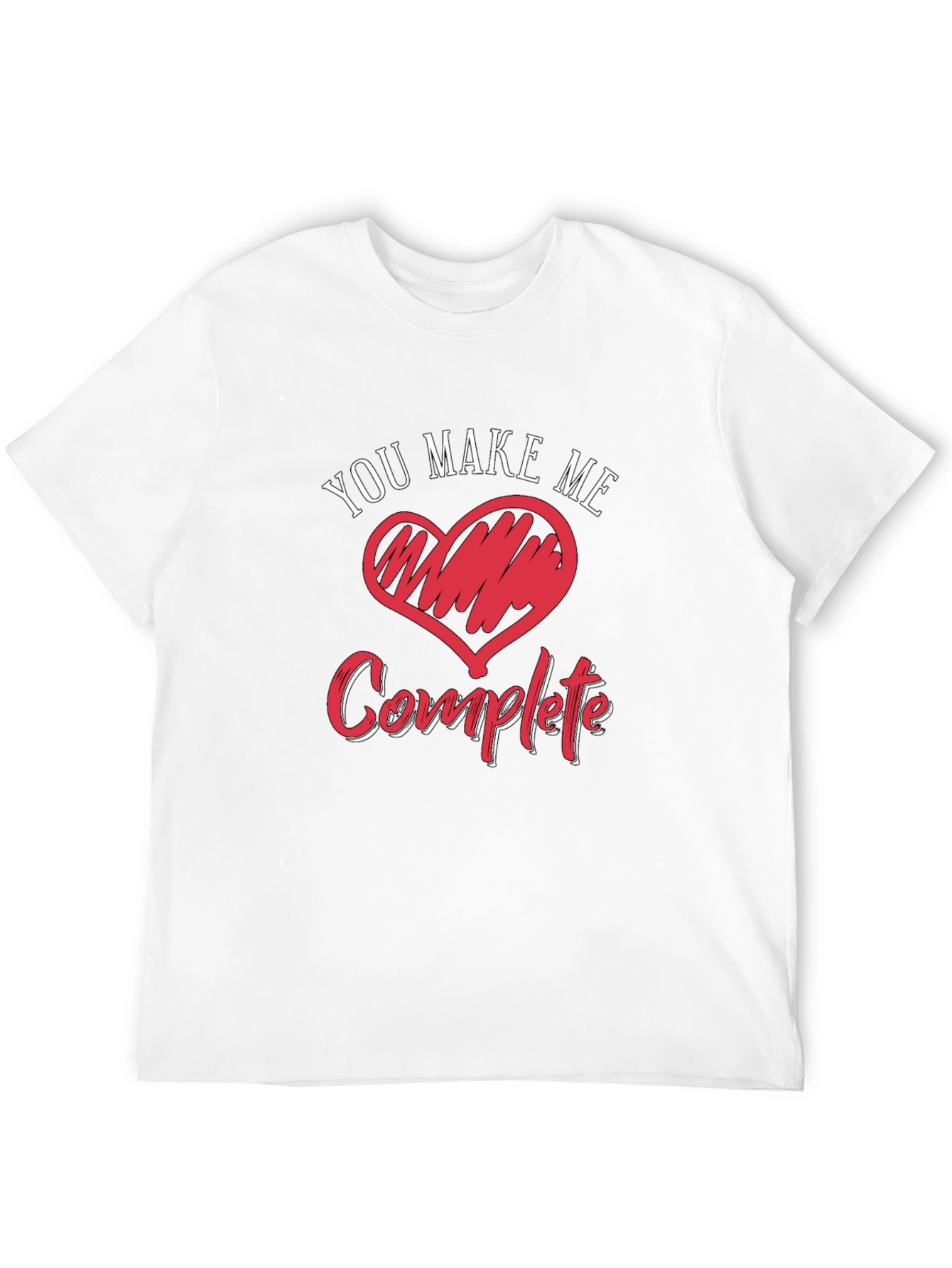 Black You Make Me Complete Graphic Tee view 12