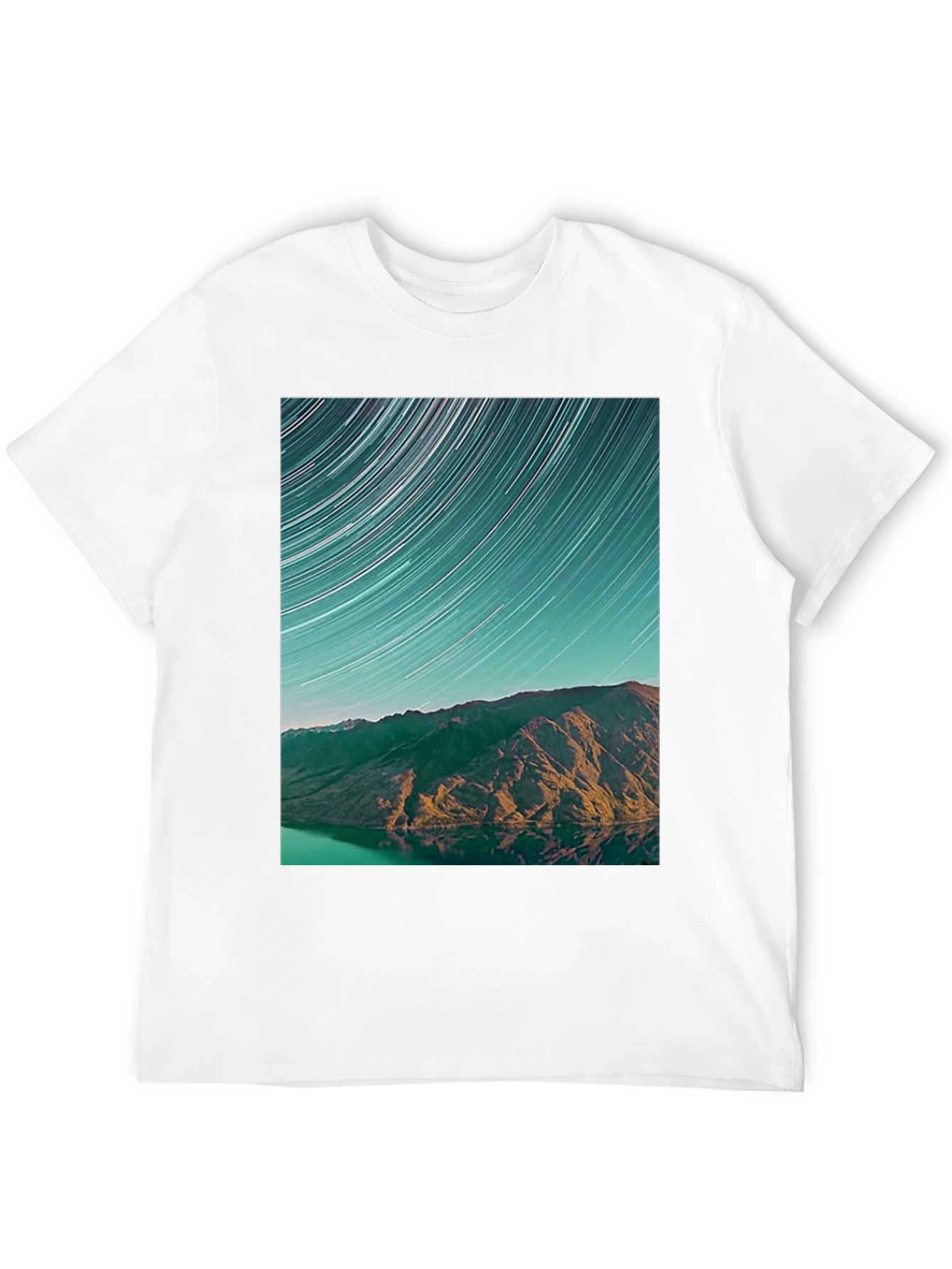 Starry Mountain Black T-Shirt - 12