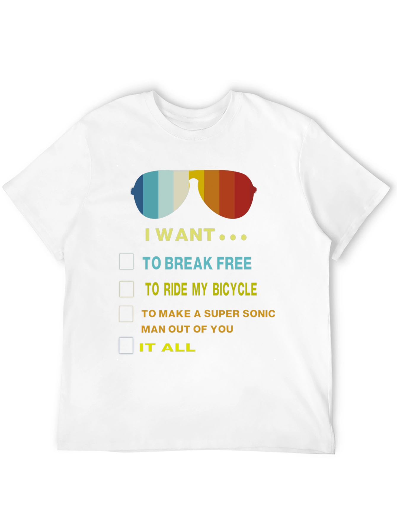 Black I Want It All T-Shirt view 12