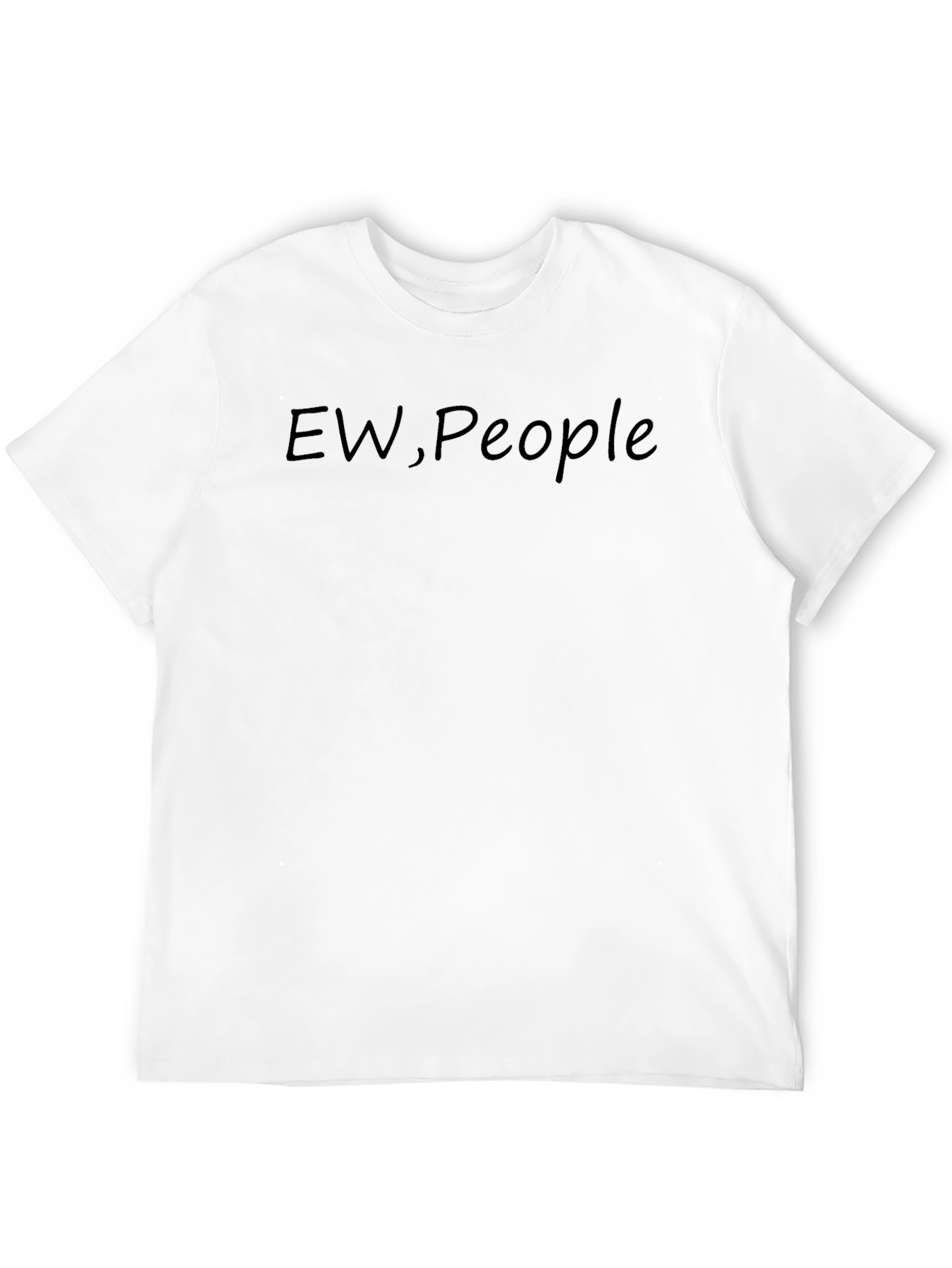 Black Ew, People T-Shirt - Sarcastic Humor Tee view 12