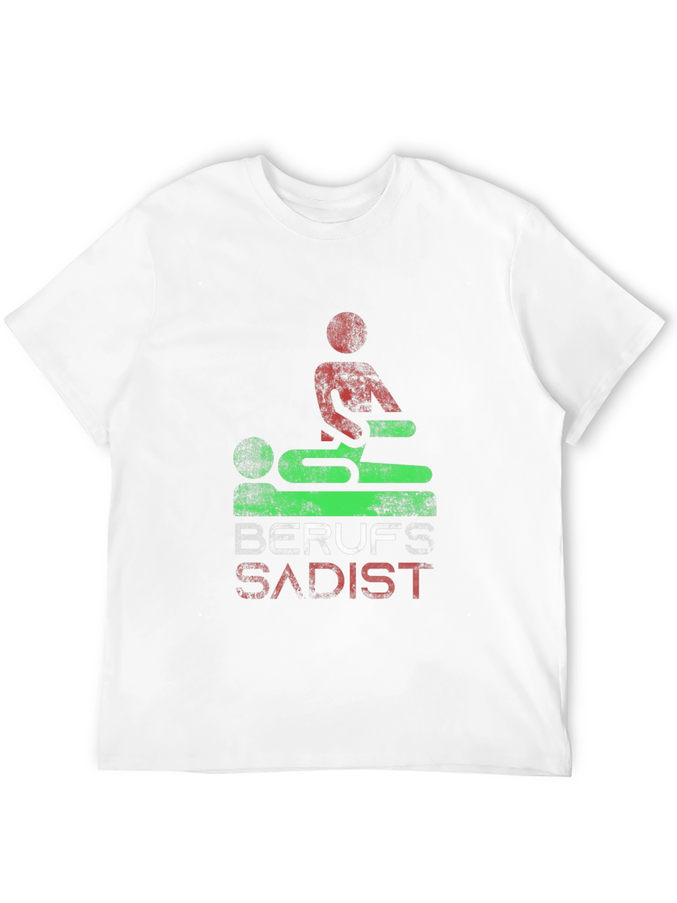Black Berufs Sadist Graphic Tee - Black Unisex T-Shirt view 12