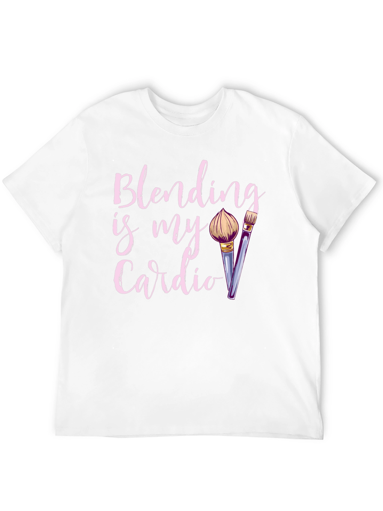 Black Blending Is My Cardio Graphic Tee view 12