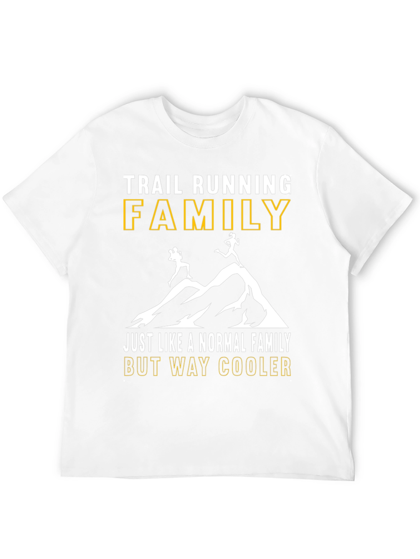 Trail Running Family T-Shirt - Cool Runner Tee - 12