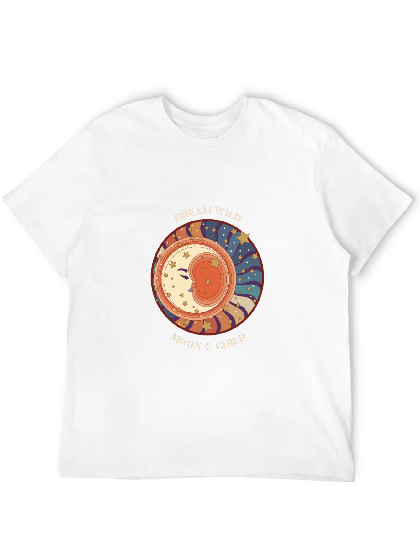 Black Dream Wild Moon Child Graphic Tee view 12