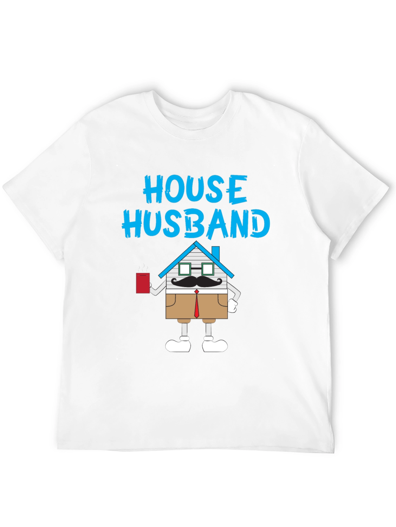 Black House Husband Graphic Novelty T-Shirt view 12