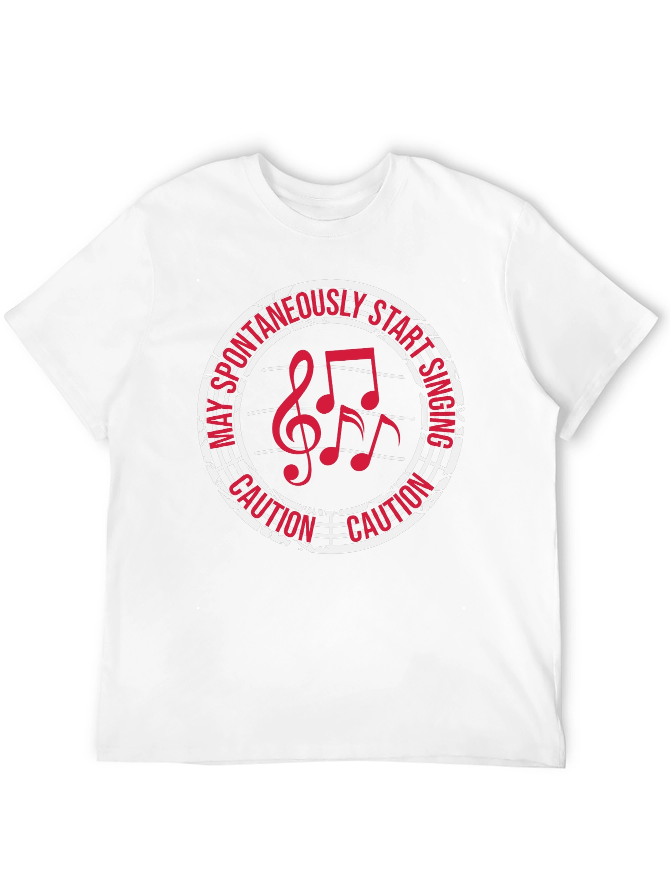 Black Music Starts Spontaneously T-Shirt view 12