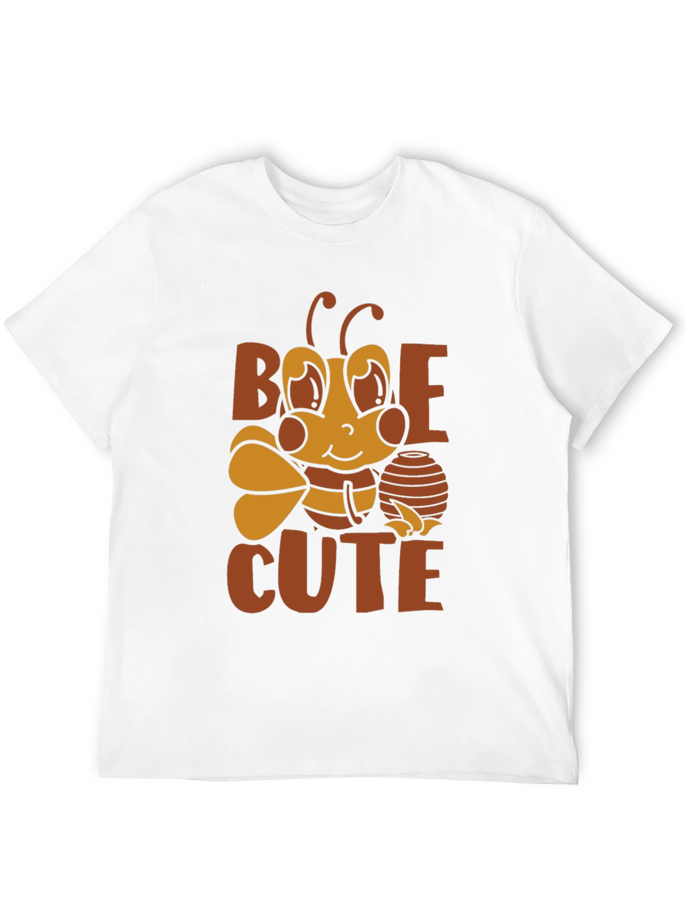 Black Bee Cute Graphic T-Shirt - Unisex Short Sleeve Tee view 12