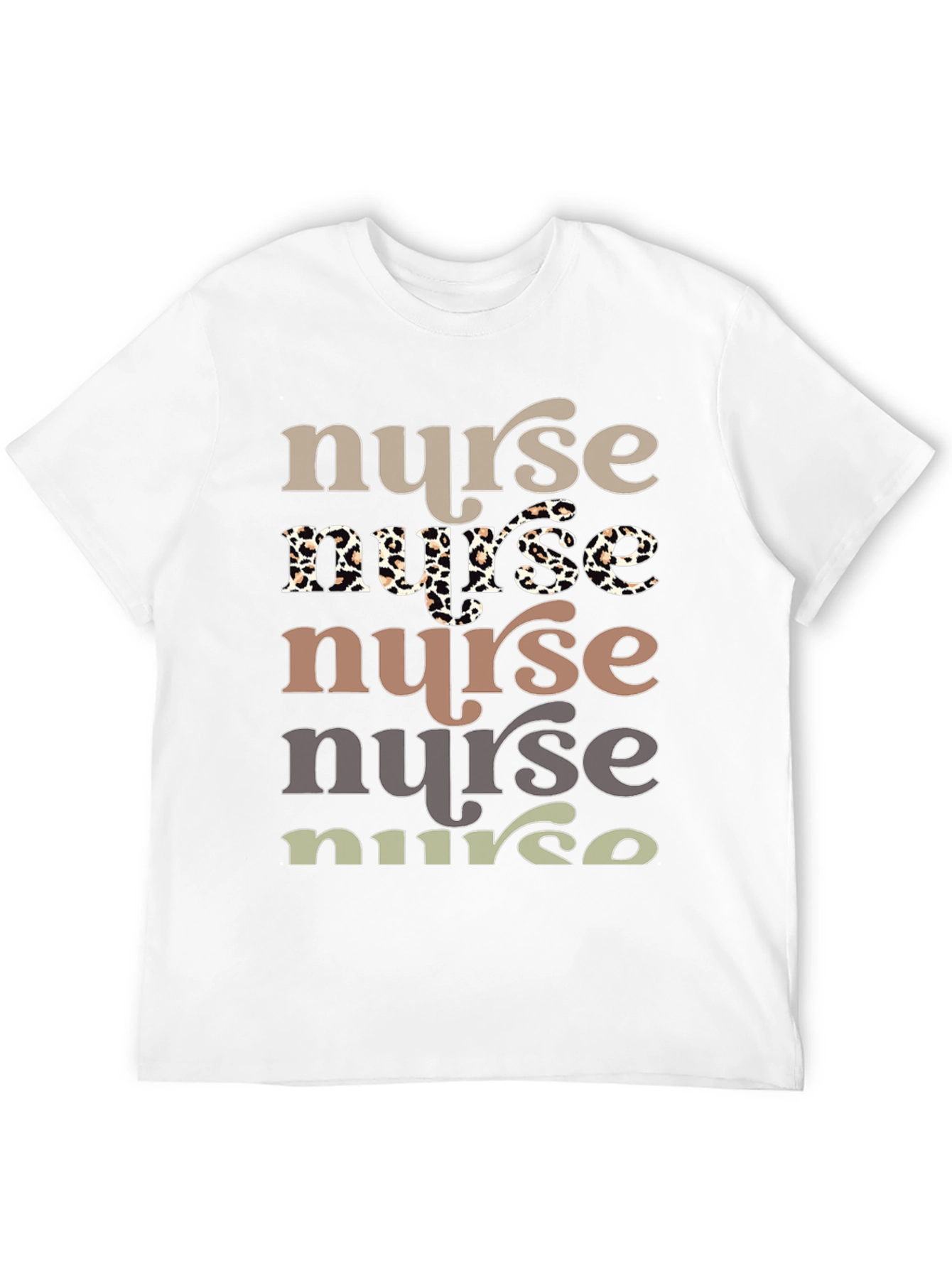 Black Stylish Nurse Graphic Tee - Comfortable Fit view 12