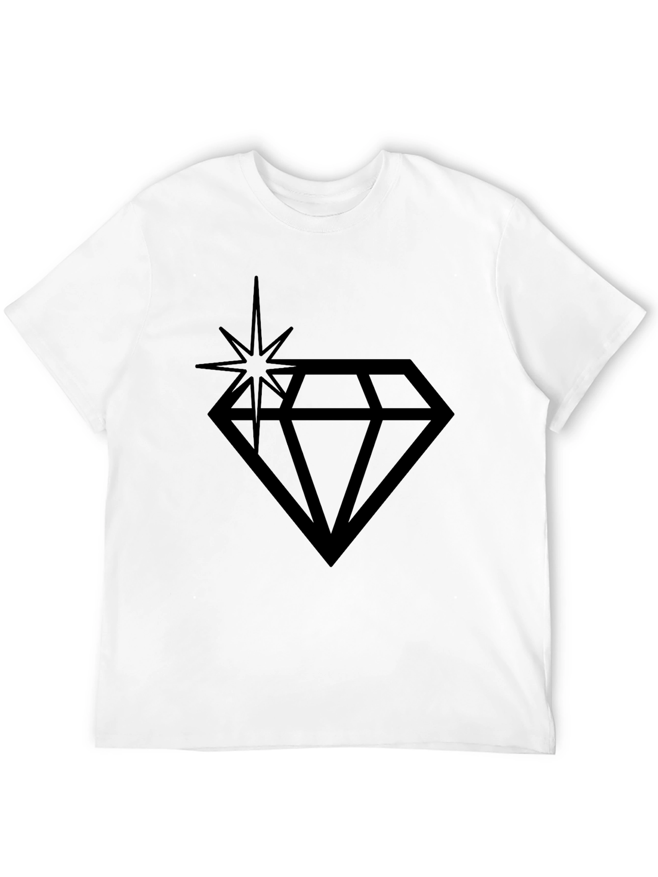 Black Black Diamond Star Graphic Tee - Men's view 12