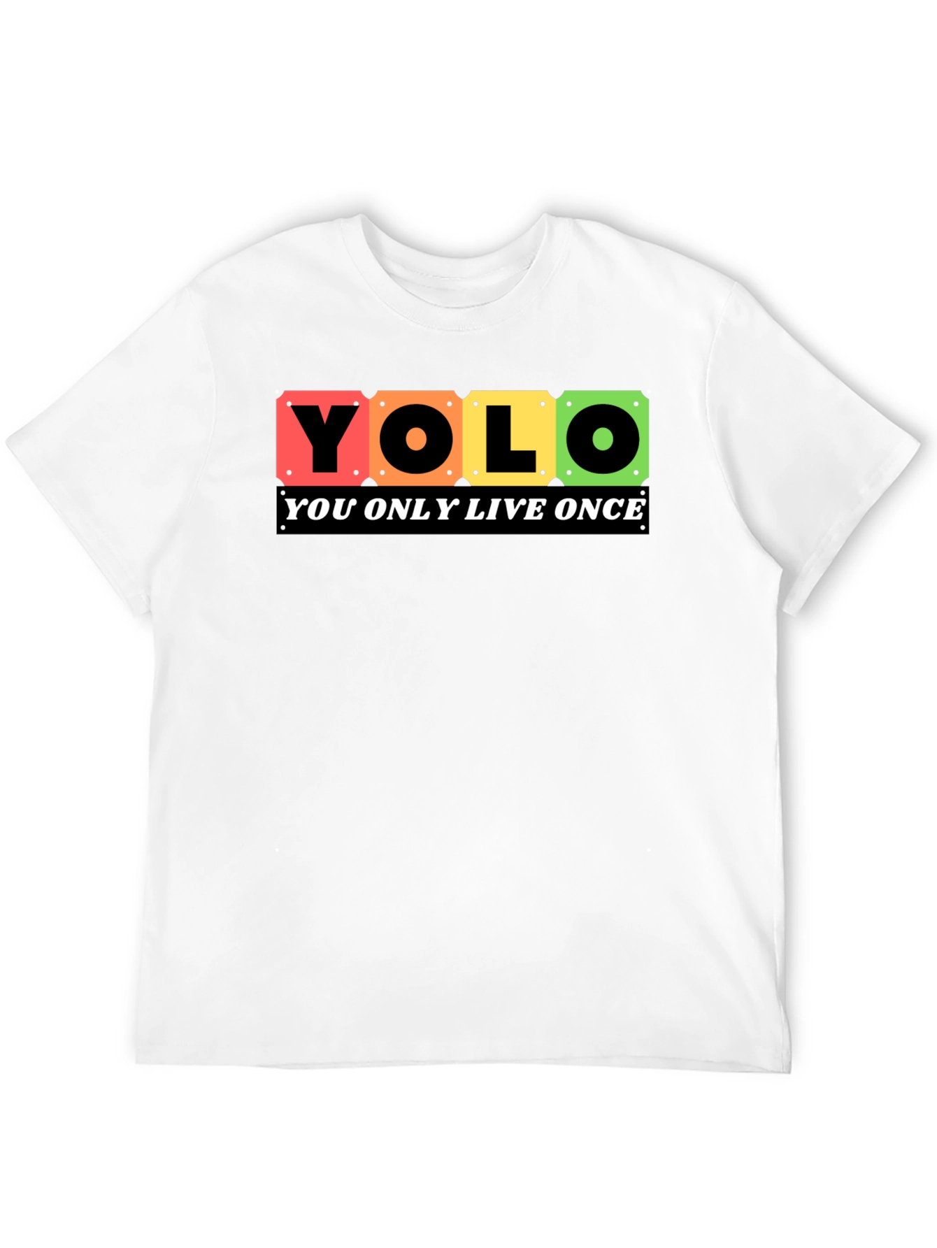 YOLO Graphic Tee - Live Once T-Shirt - 12