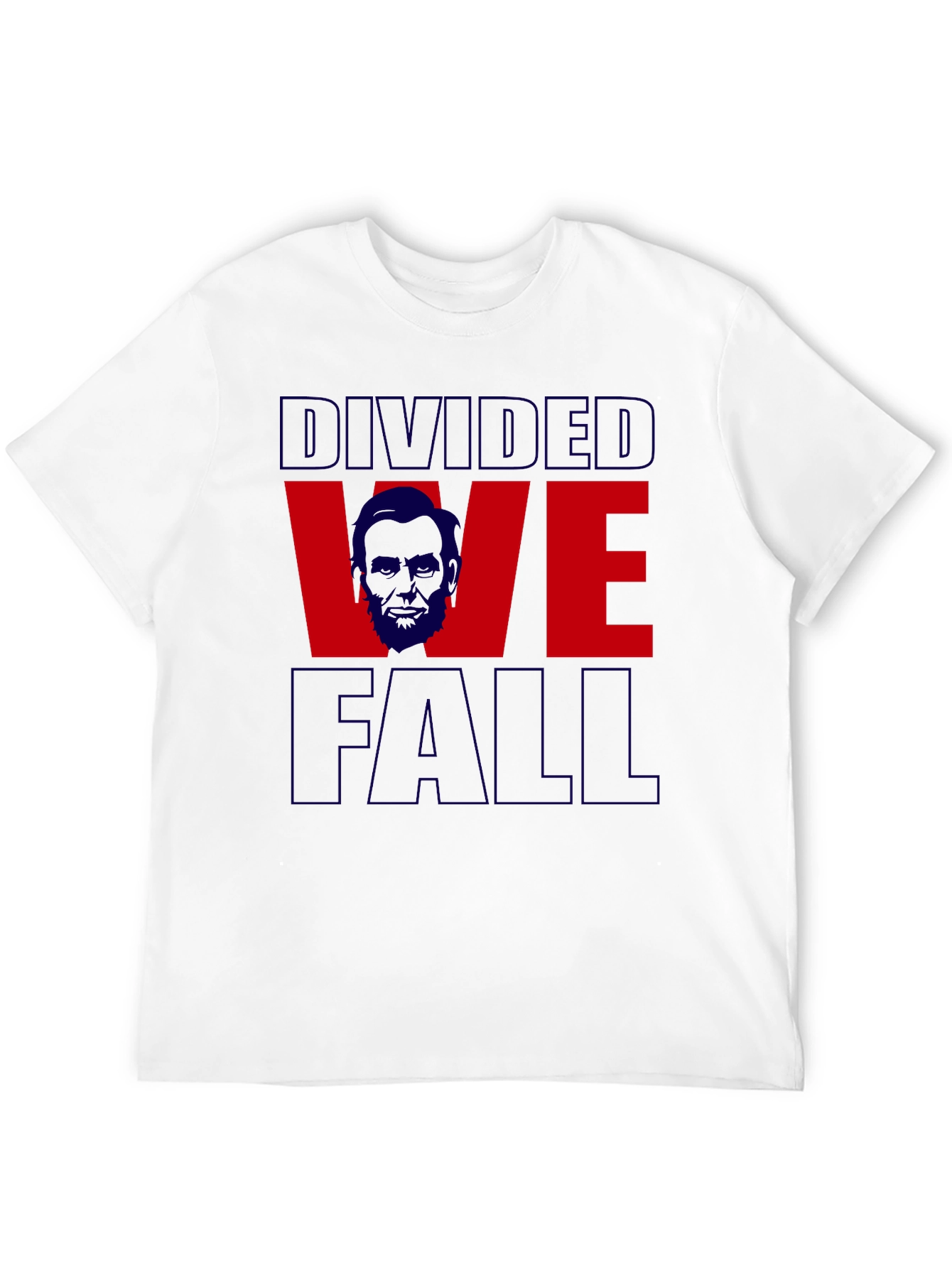 Black Divided We Fall Graphic Tee - Black Cotton Blend view 12