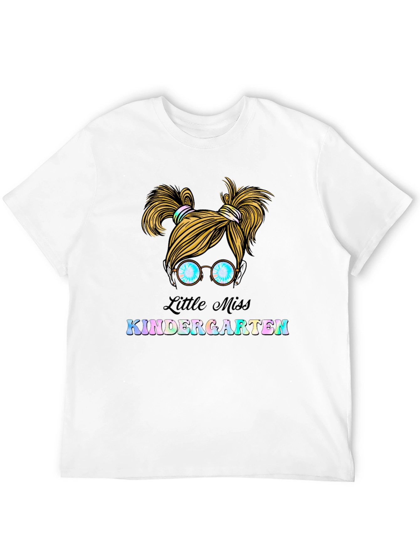 Black Little Miss Kindergarten T-Shirt view 12