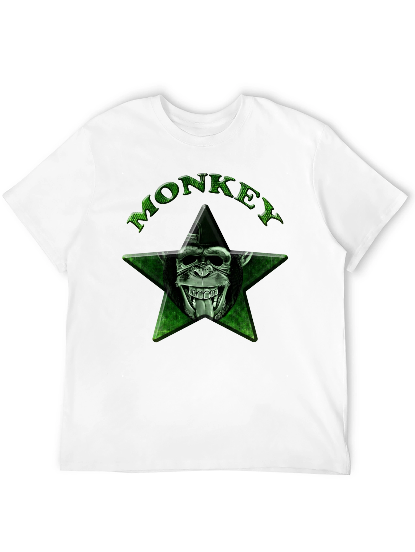 Black Monkey Star Graphic Tee - Black view 12