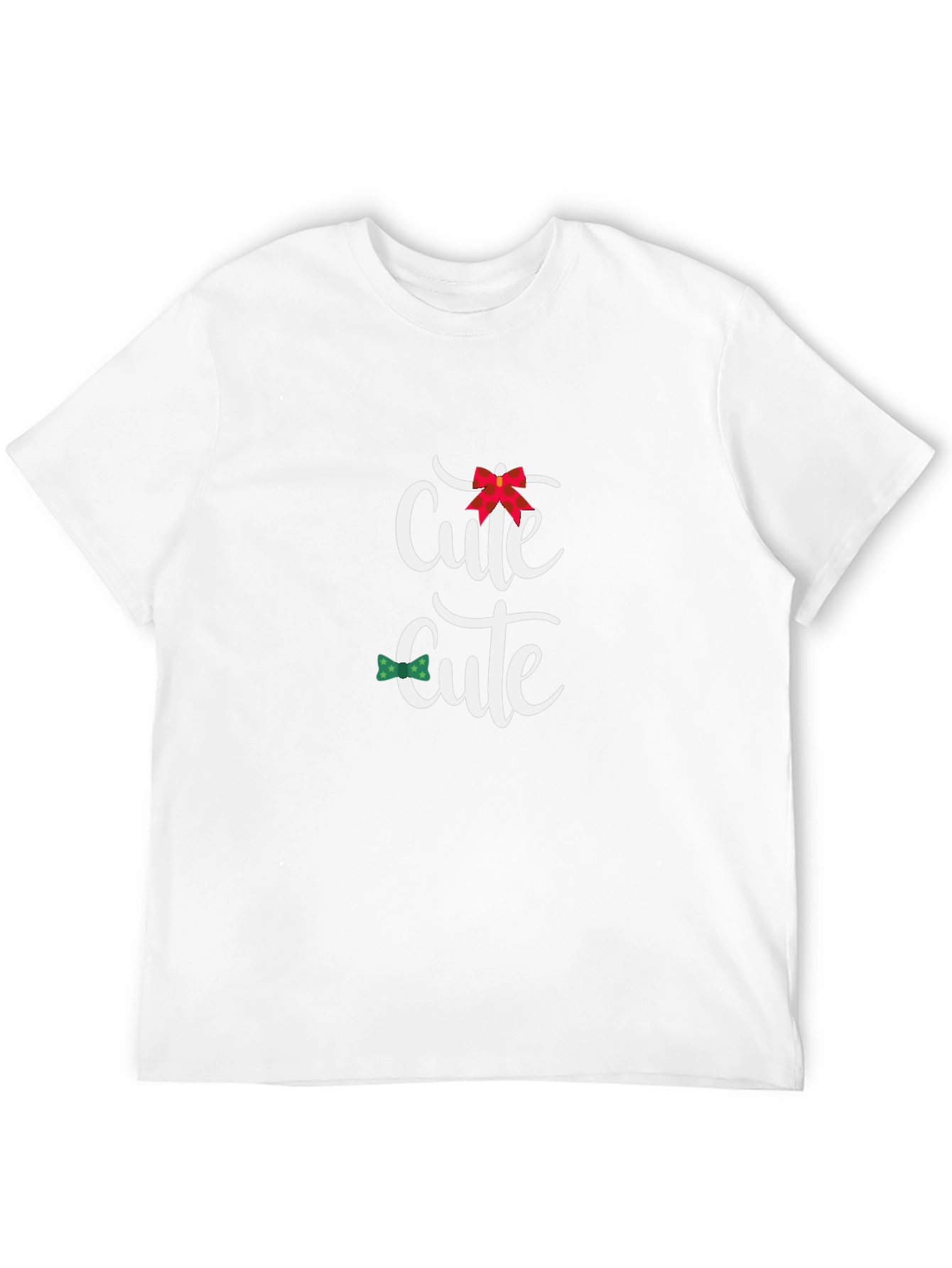 Black Cute Design Black T-Shirt view 12