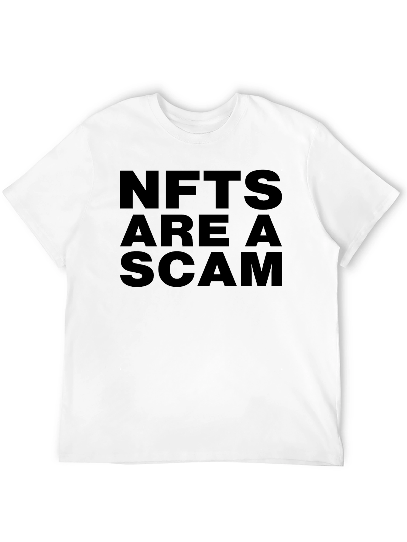 Black NFTs Are A Scam Graphic T-Shirt view 12