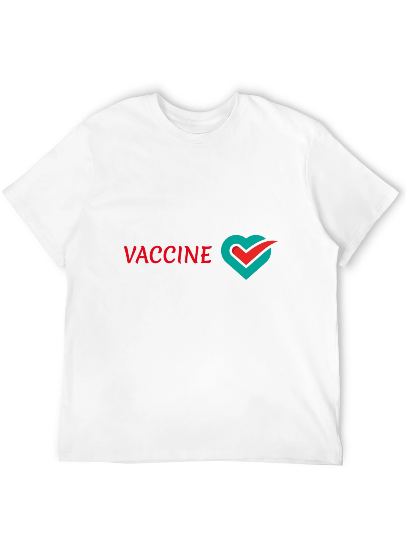 Black Vaccine Love T-Shirt - Stylish & Supportive view 12