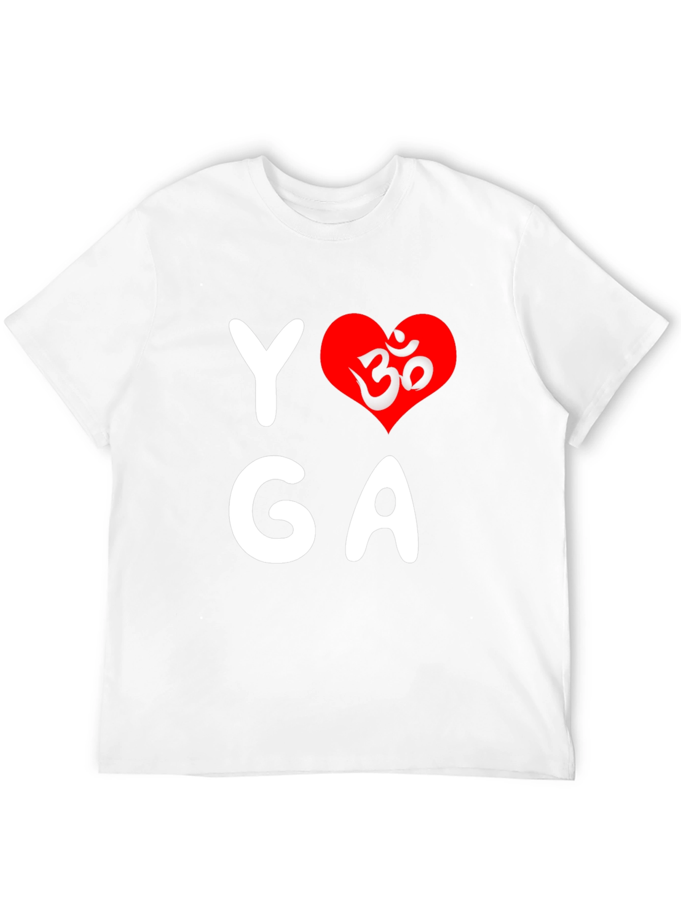 Black Yoga Love Graphic T-Shirt - Black view 12