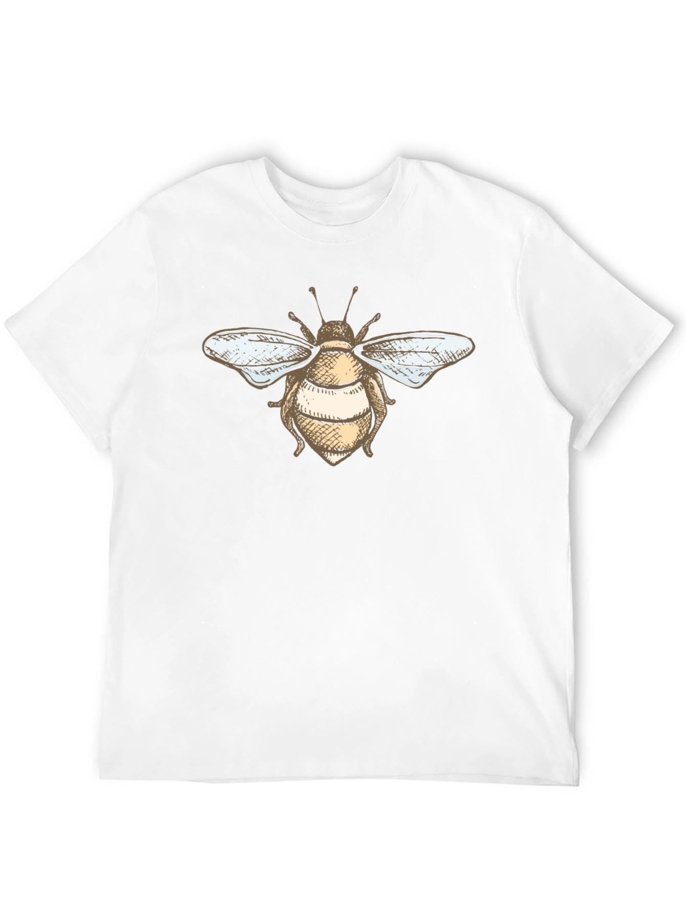 Black Bee Graphic Black T-Shirt view 12