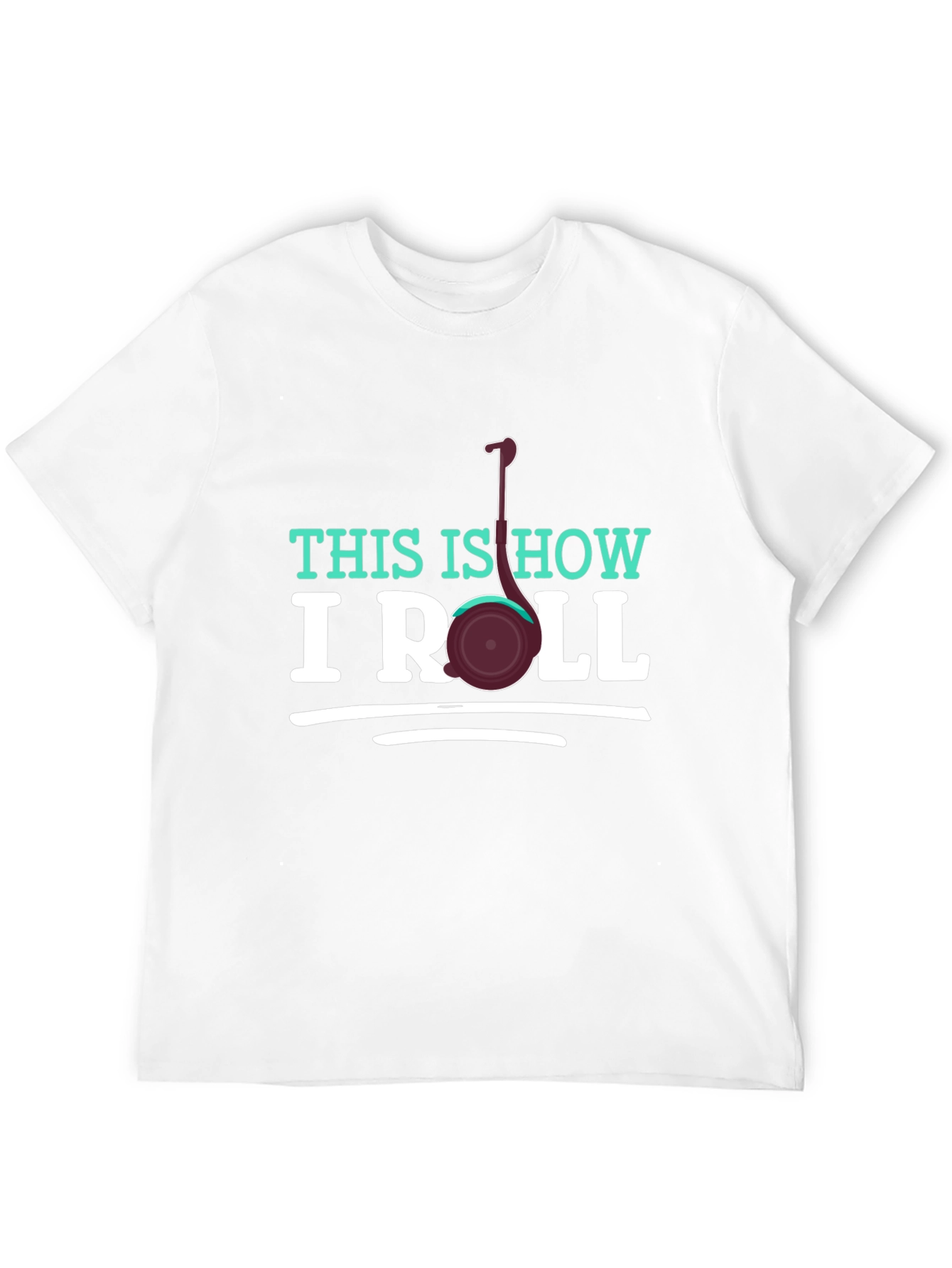 Black This Is How I Roll Graphic T-Shirt view 12