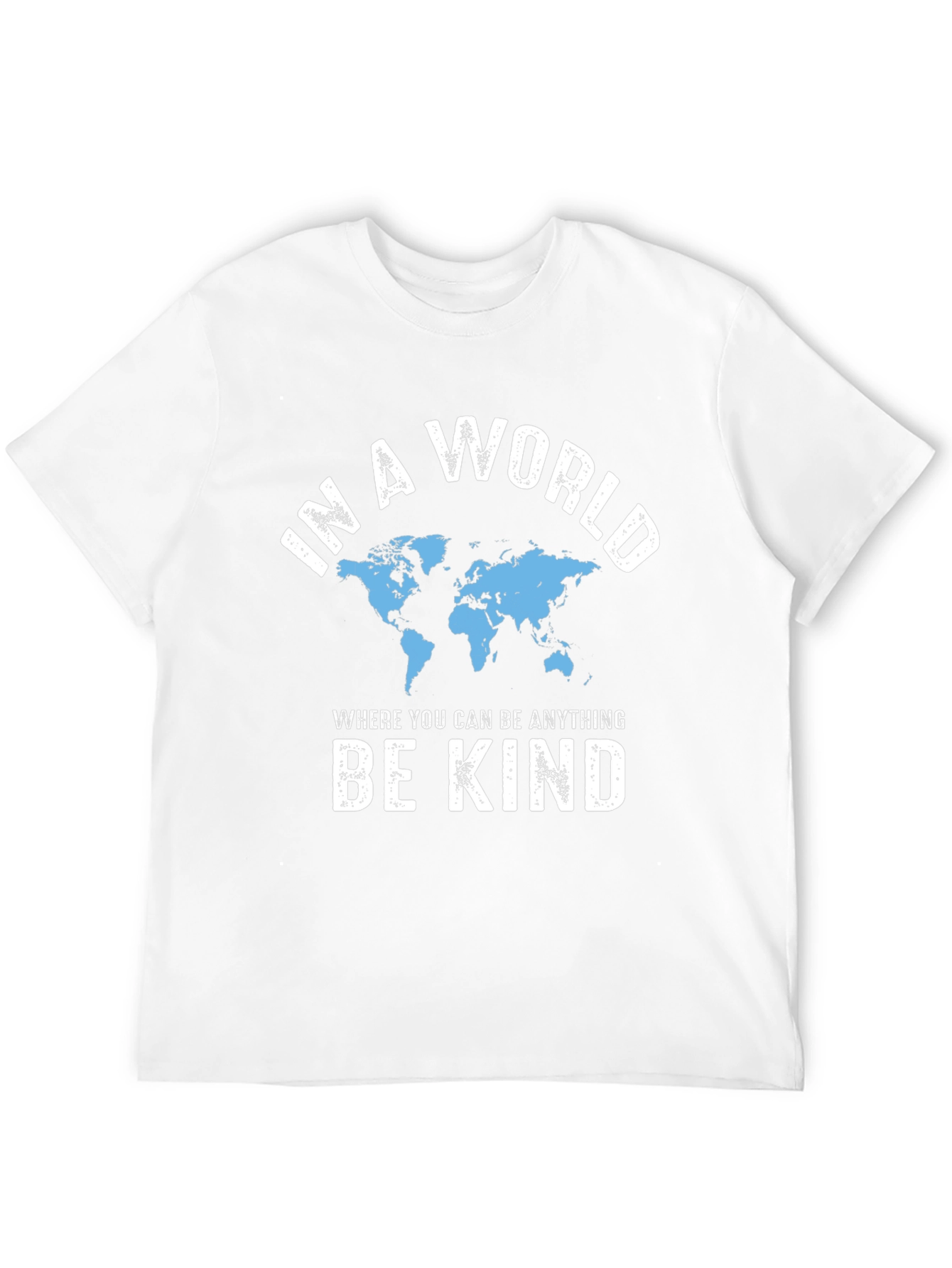 Black Kindness World Graphic T-Shirt - Be Kind view 12
