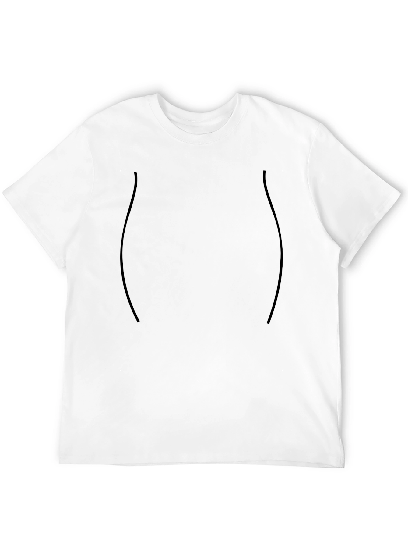 Black Classic Black Cotton Crew Neck T-Shirt view 12