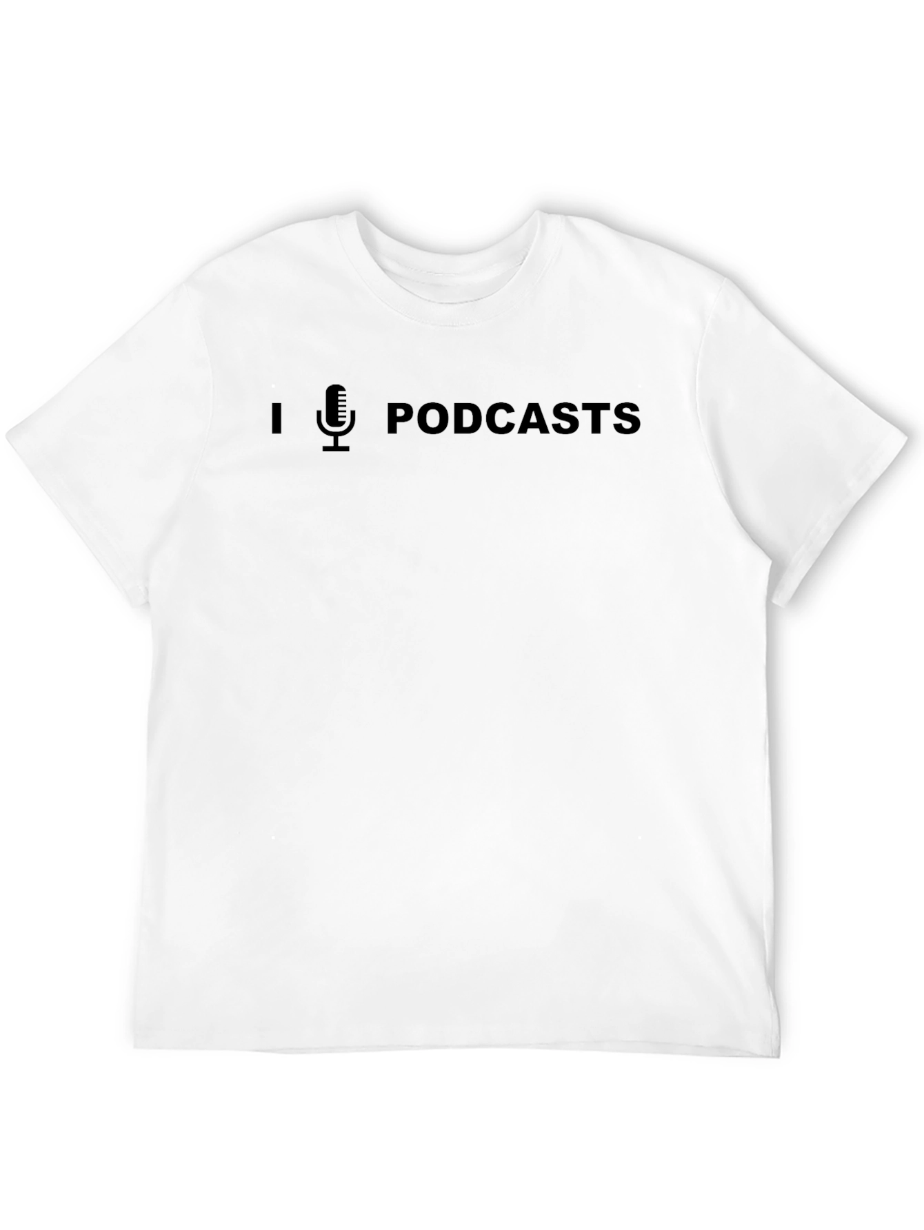Black I Heart Podcasts Black Graphic Tee view 12