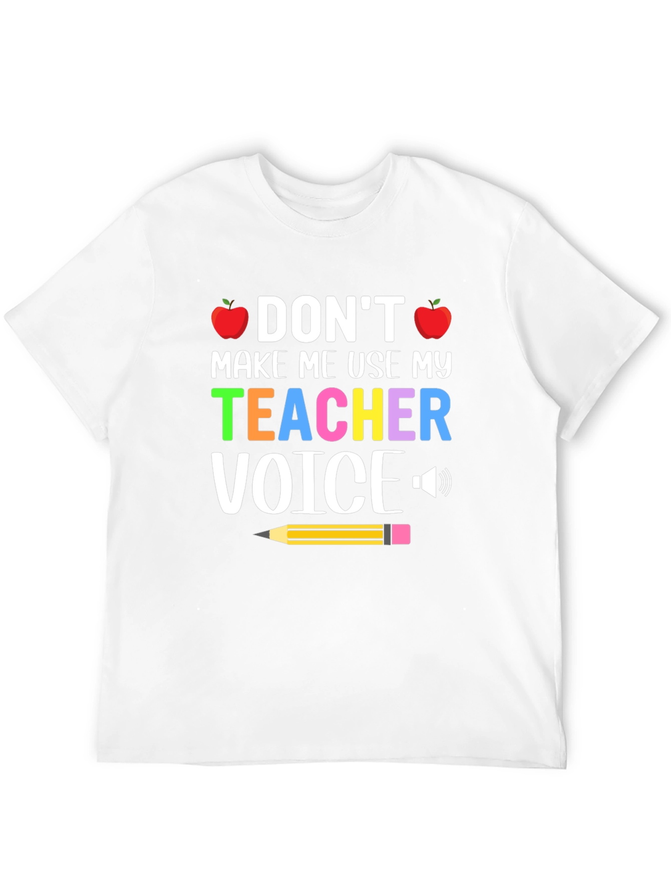 Black Teacher Voice T-Shirt view 12