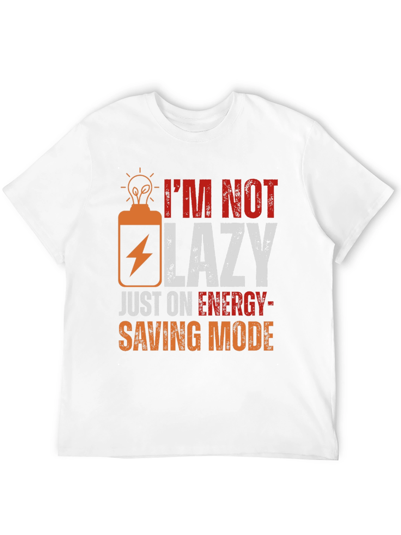 Funny Energy Saving Mode T-Shirt - 12